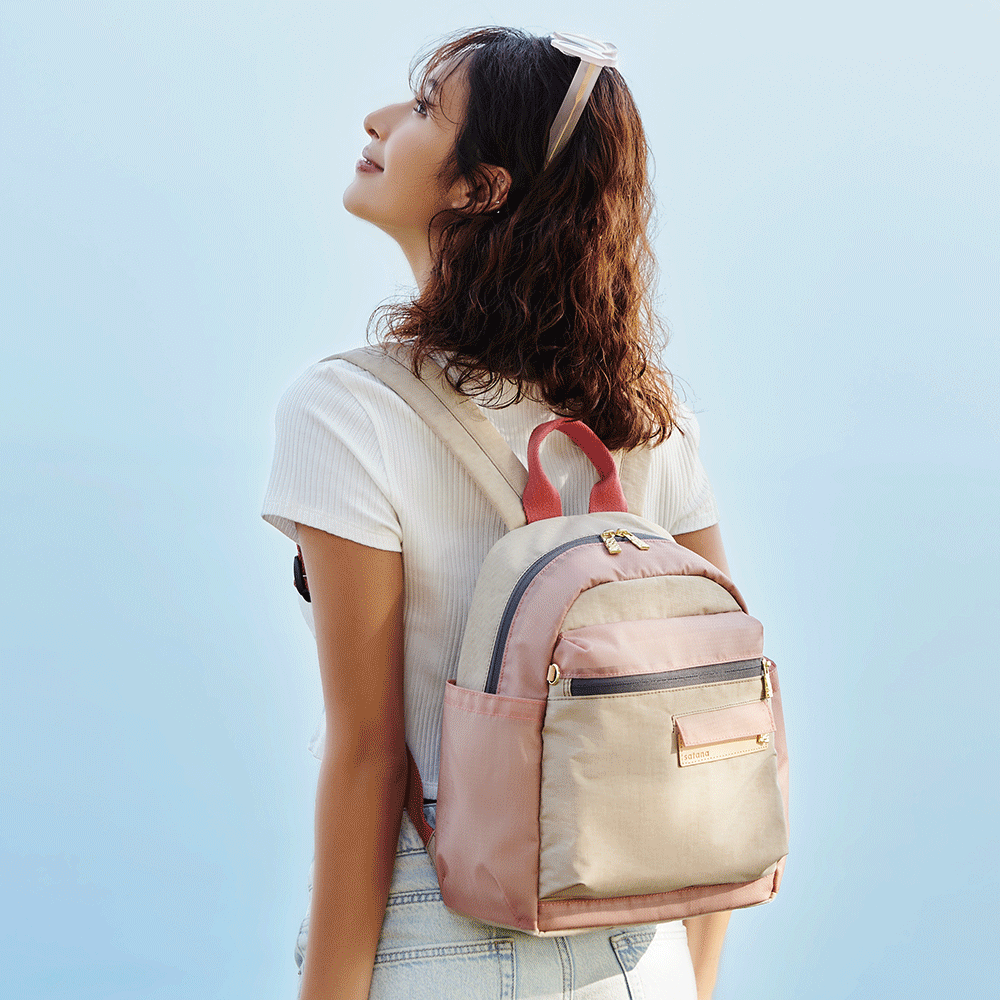 Soldier 心旅行後背包-雲朵粉