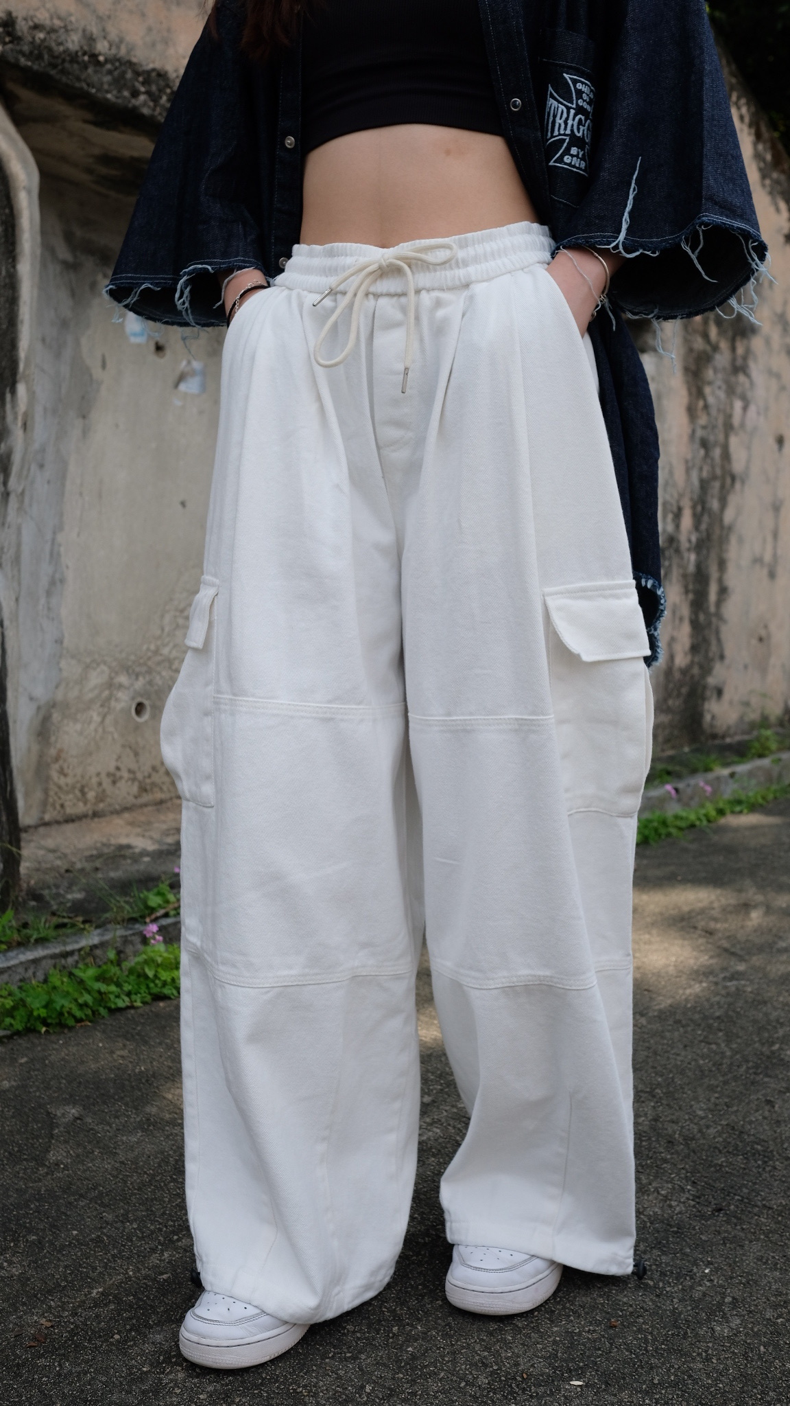 LPT0033 洗水工裝闊褲