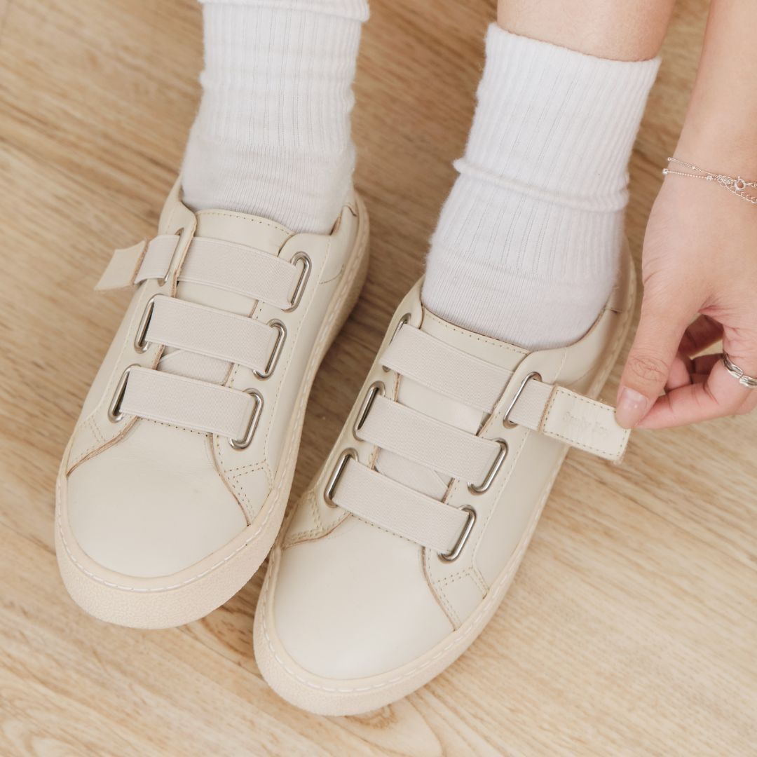 安娜-吐司鞋(真皮女鞋/乳膠鞋墊/全真皮)