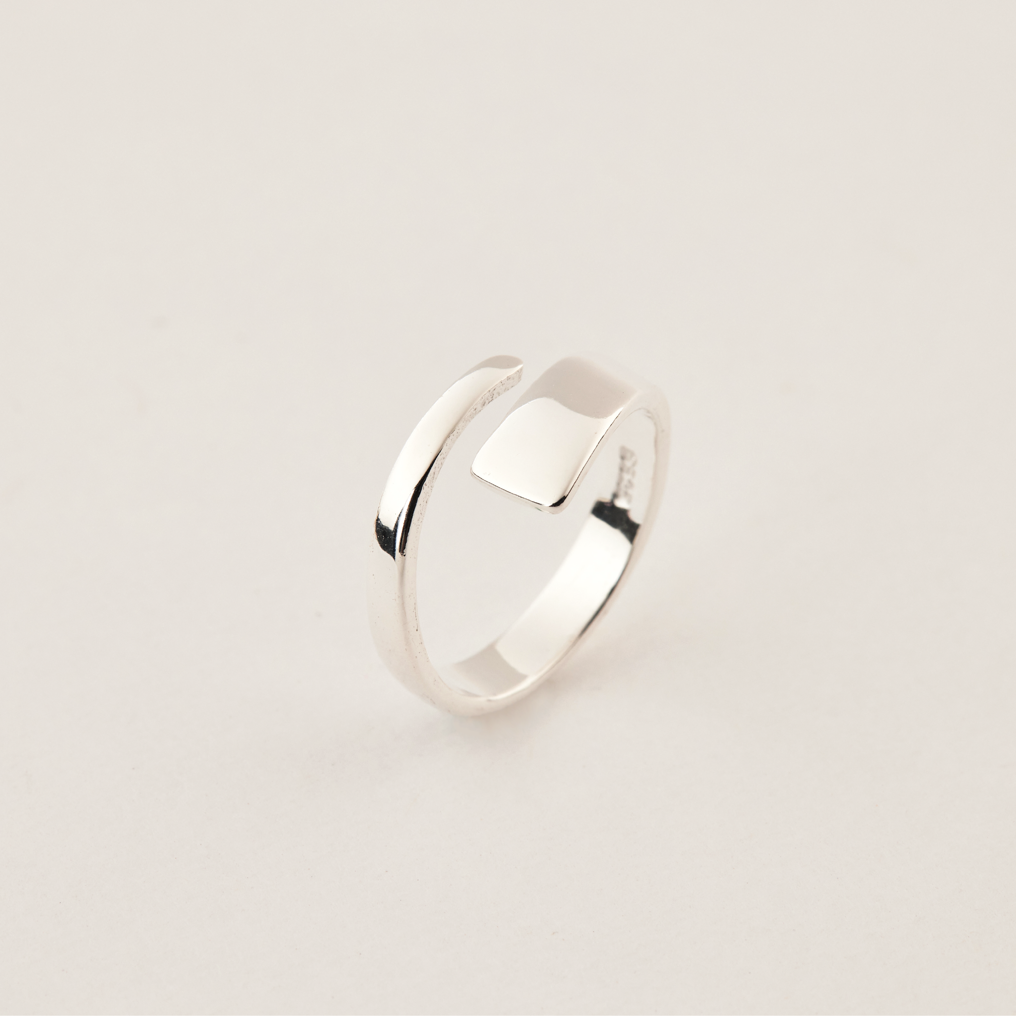 R1106 | 純銀不對稱尾戒戒指