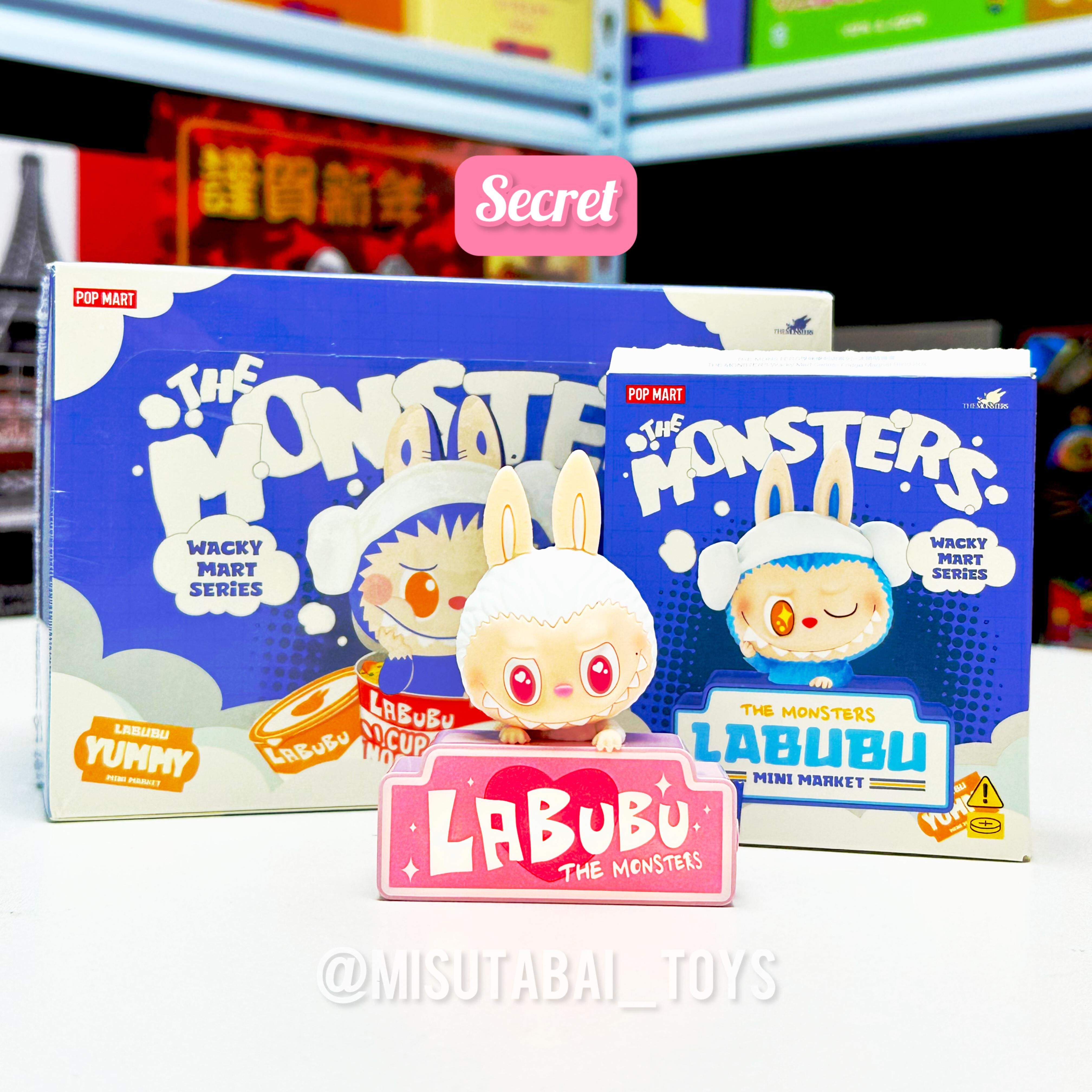 Labubu THE MONSTERS怪味便利店系列-冰箱贴盲盒 ( POP MART )