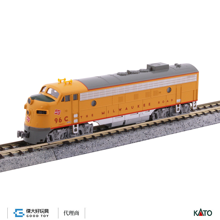 KATO 176-2303 (N) EMD FP7A Milwaukee Road 1955年後塗色 #96C