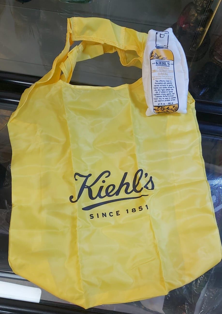 kiehl's 金盞花造形收納環保袋（此為清貨價貨品不設退換）(AT6 672)