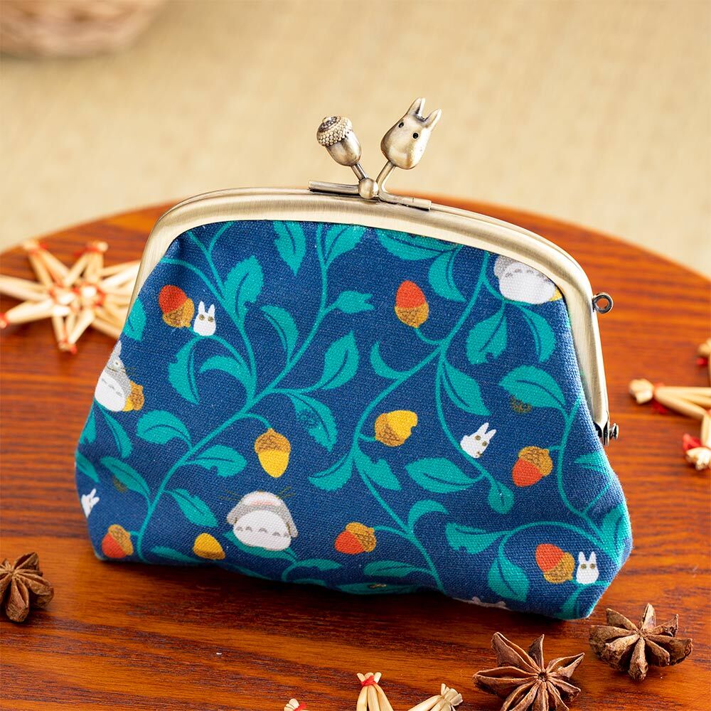 雙層珠扣包 龍貓 收集橡果子