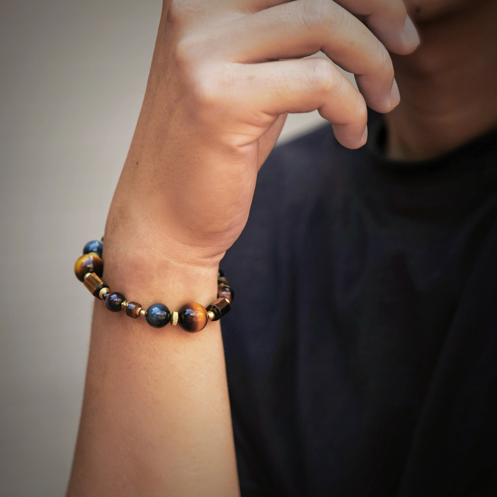 前行者｜虎眼石彩曜石手鍊 C1716