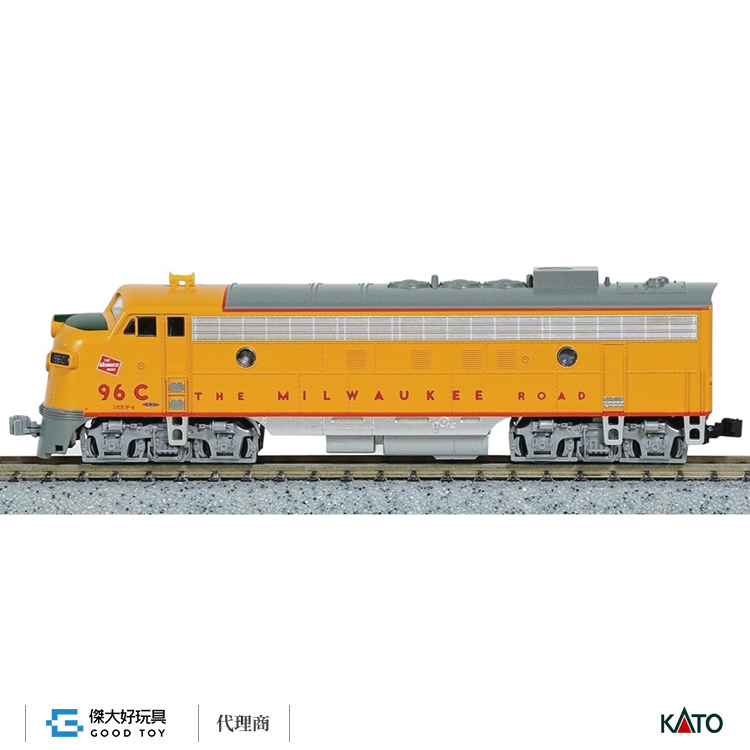 KATO 176-2303 (N) EMD FP7A Milwaukee Road 1955年後塗色 #96C