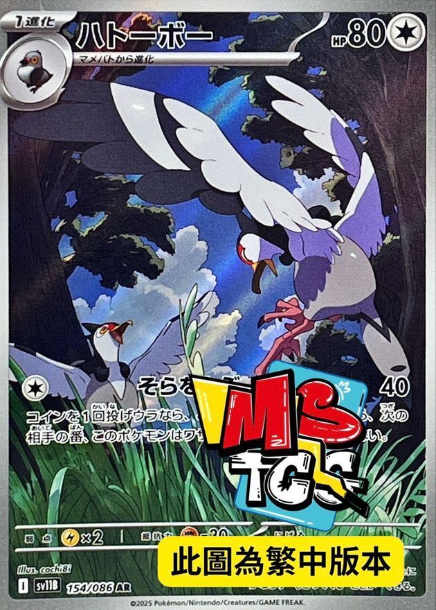 SV11BF 154/086 咕咕鴿