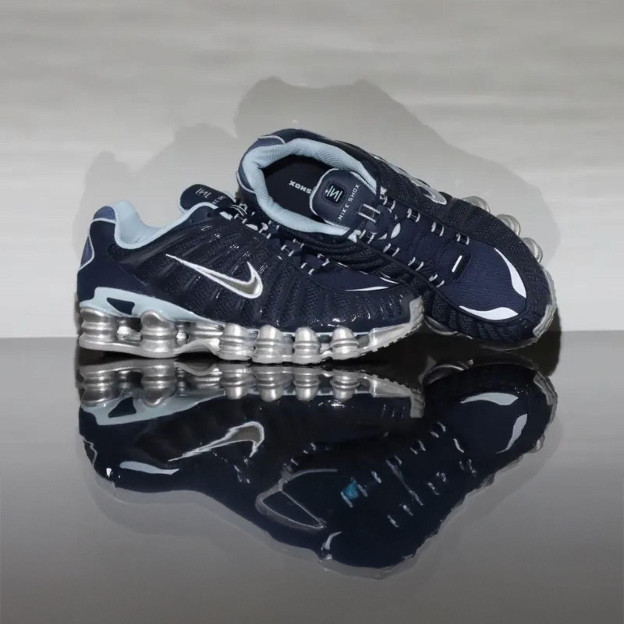 NICEDAY 代購 Nike Shox TL Metallic Silver Blue 銀藍 海軍藍 深藍 銀 IH4481-400