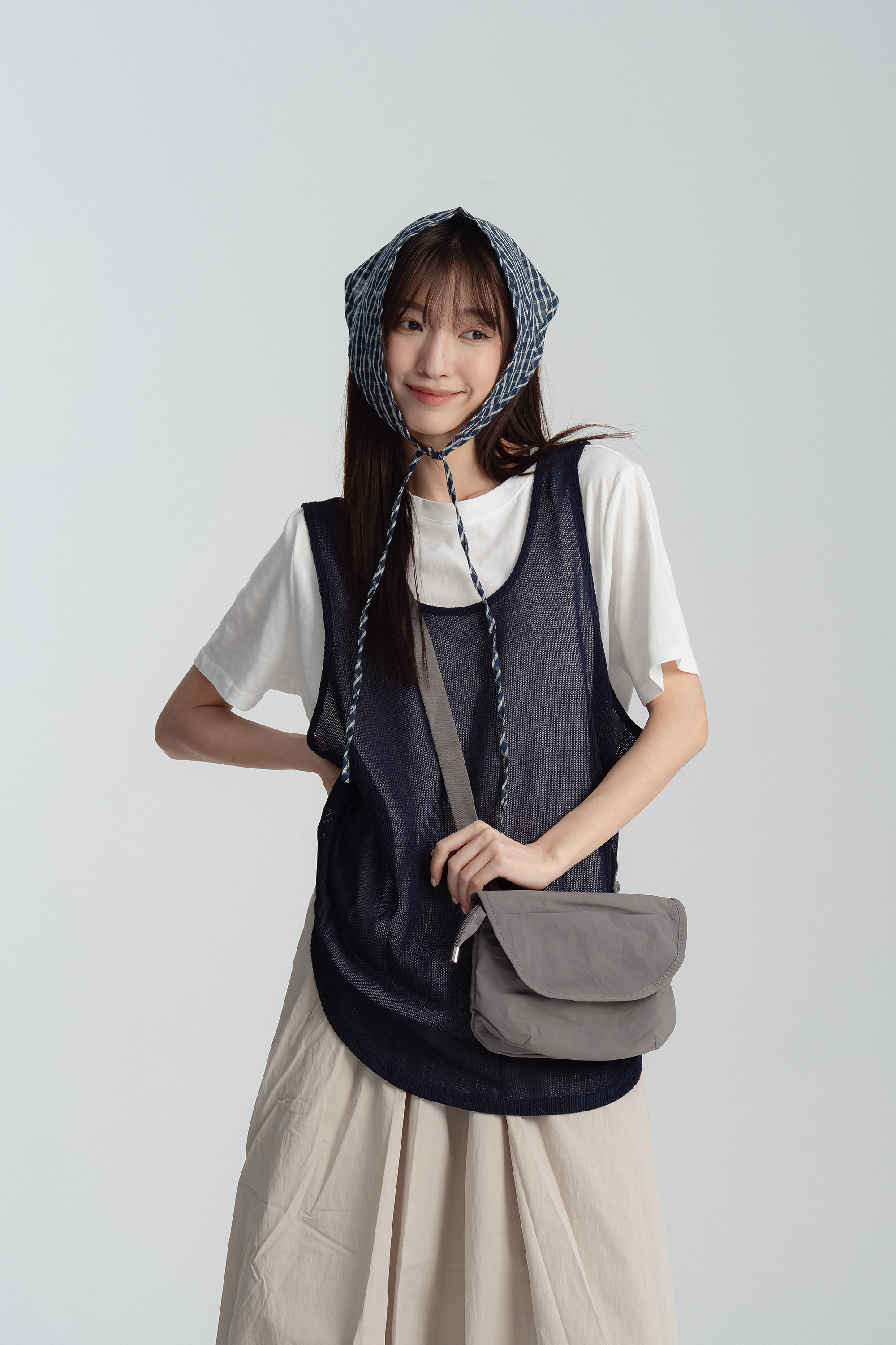 日系磁扣拉鍊側背小包 8色