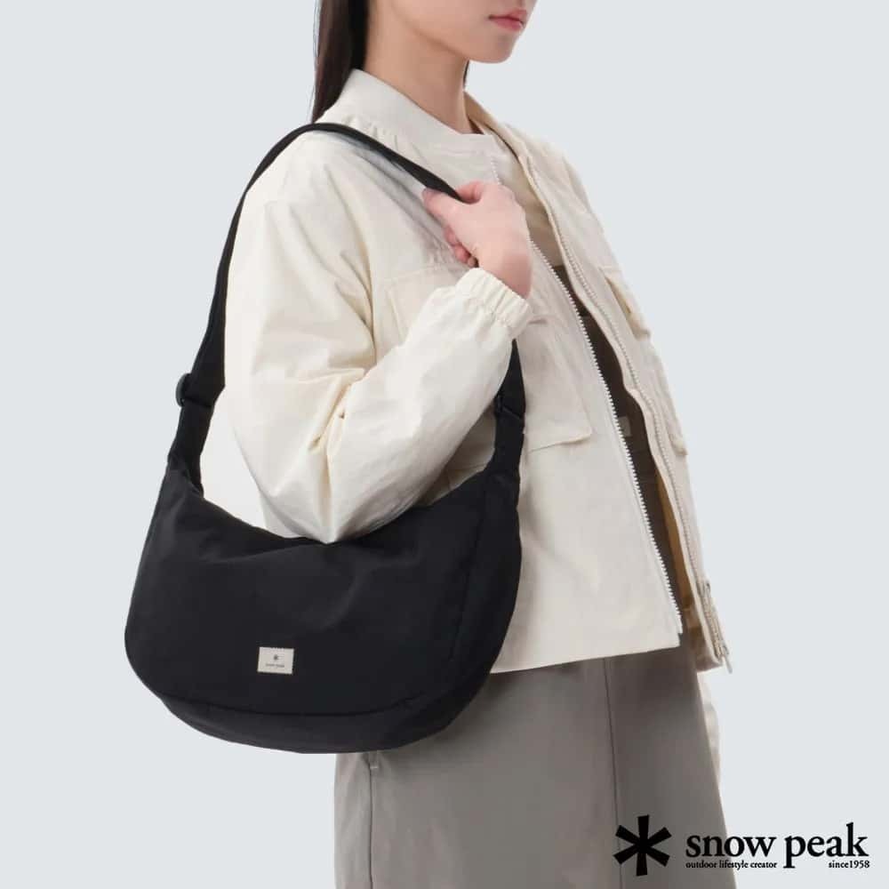 SNOW PEAK 女 Softwill 肩背包 SKS25ZWFCB24BKF