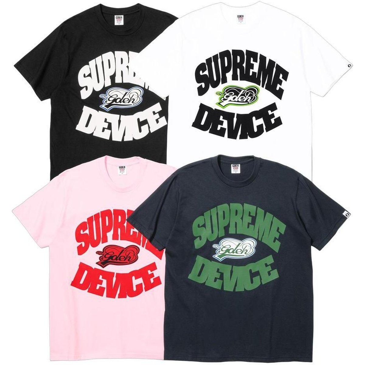 2025SS SUPREME x GOODENOUGH Device Tee 聯名 短T 現貨