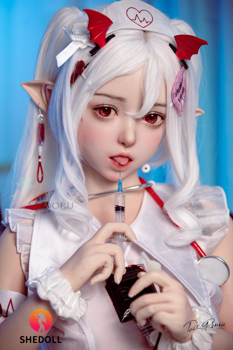 SHEDOLL 148cm 朵朵 D-cup 矽膠 萬聖節 COS小惡魔