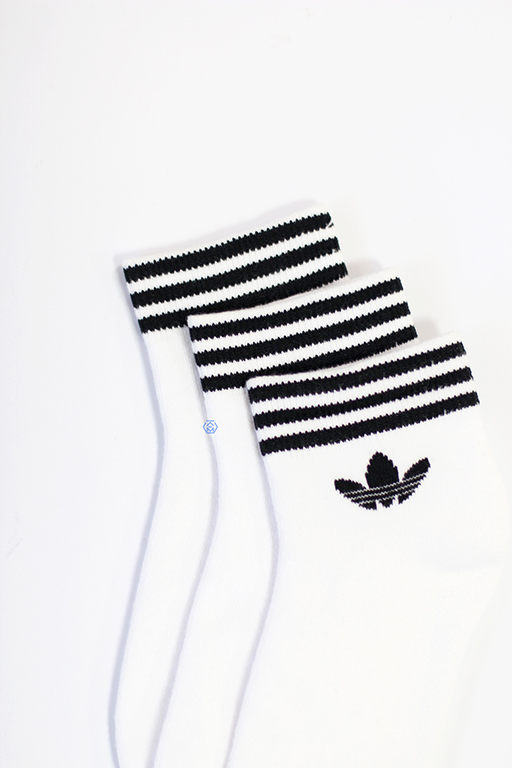 [出清品]adidas Originals Ankle Socks 經典三葉草中筒運動襪一組 (三雙入)