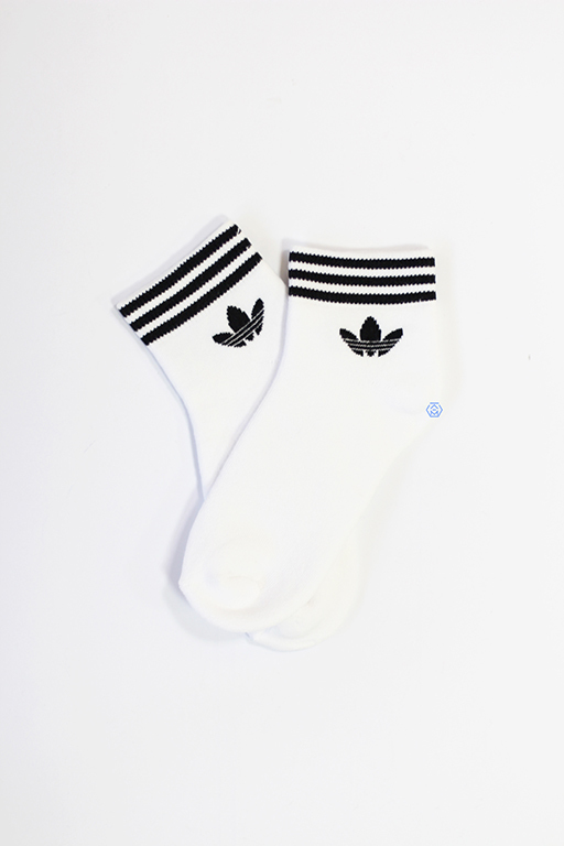 [出清品]adidas Originals Ankle Socks 經典三葉草中筒運動襪一組 (三雙入)