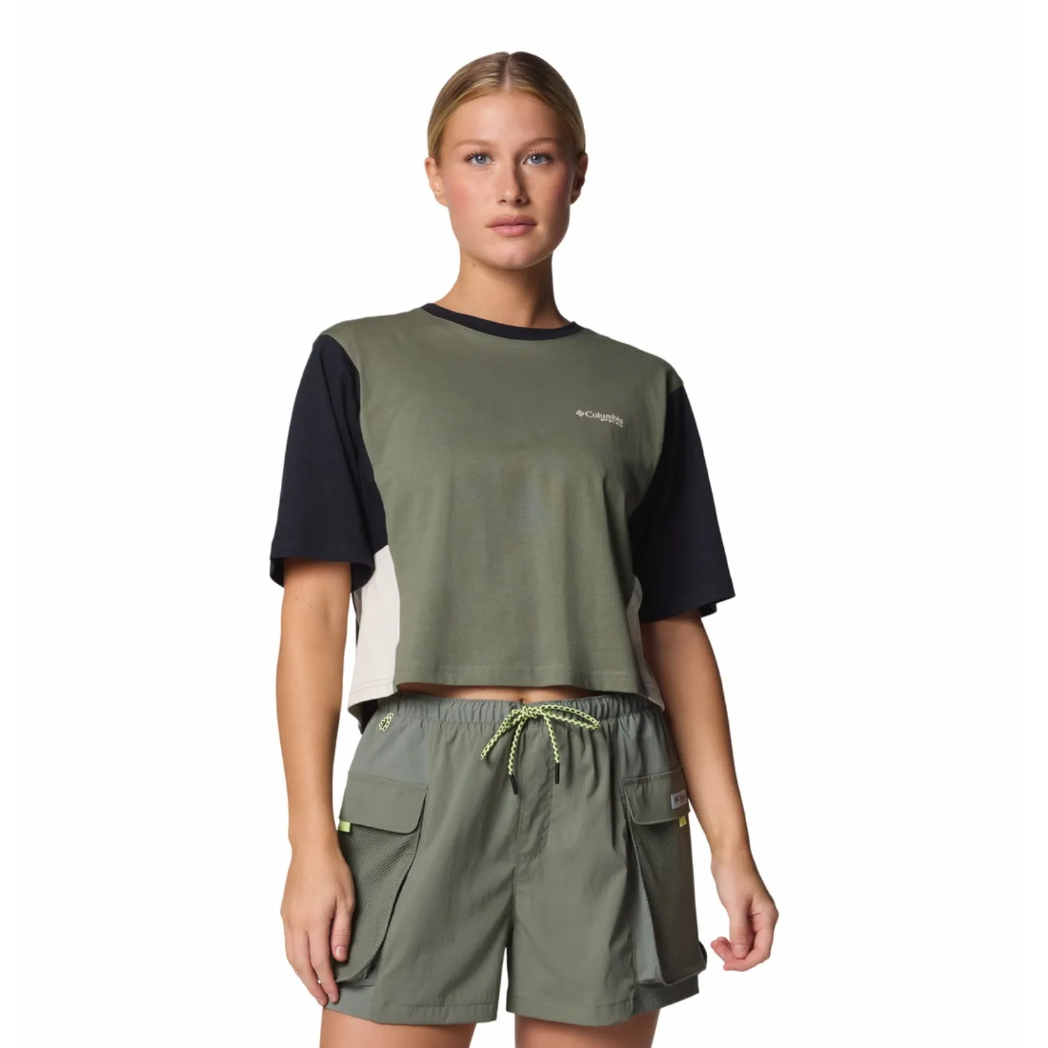 Columbia -  女裝 PFG Open Water 防曬短袖T恤