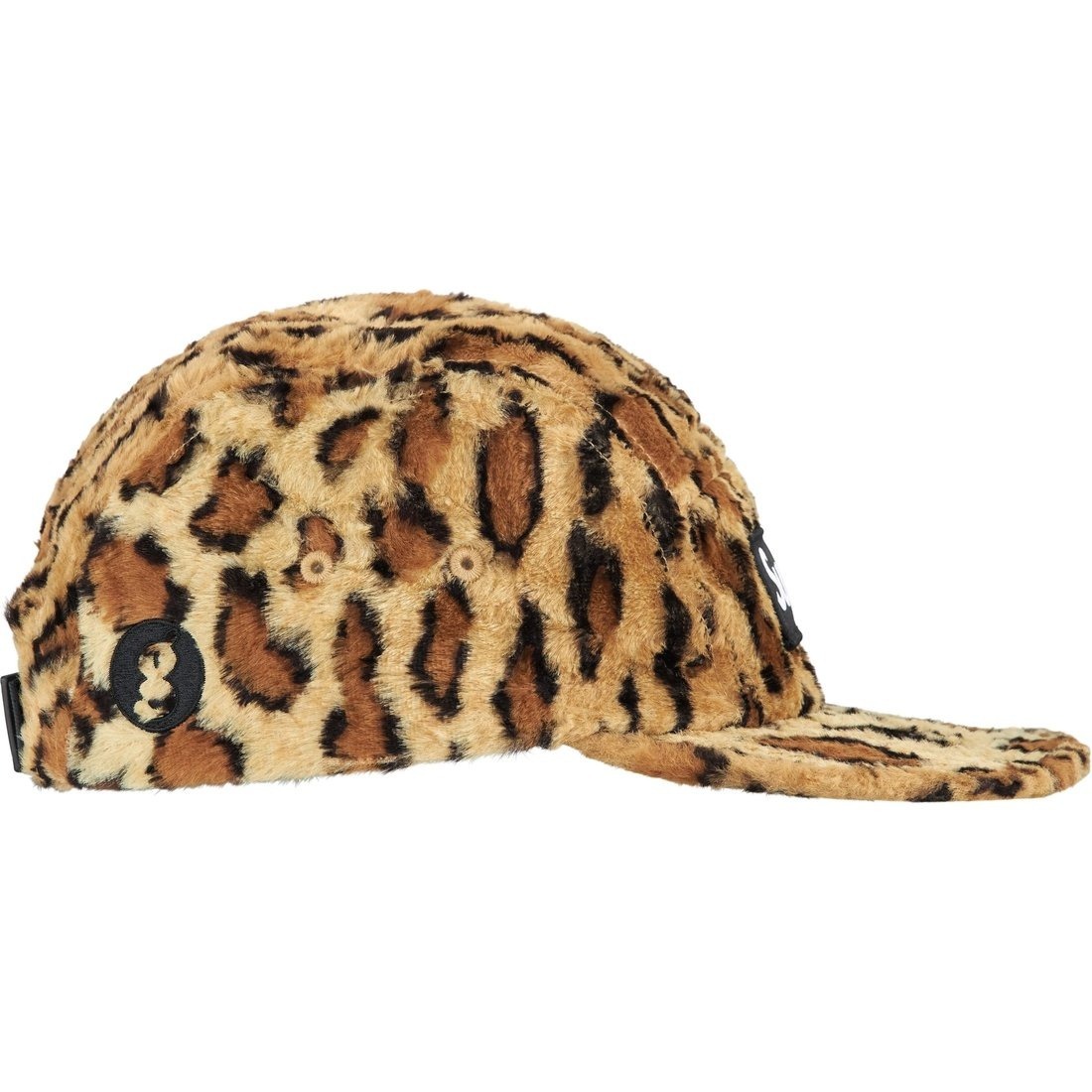 2025SS SUPREME x GOODENOUGH Crushed Rayon Camp Cap 聯名豹