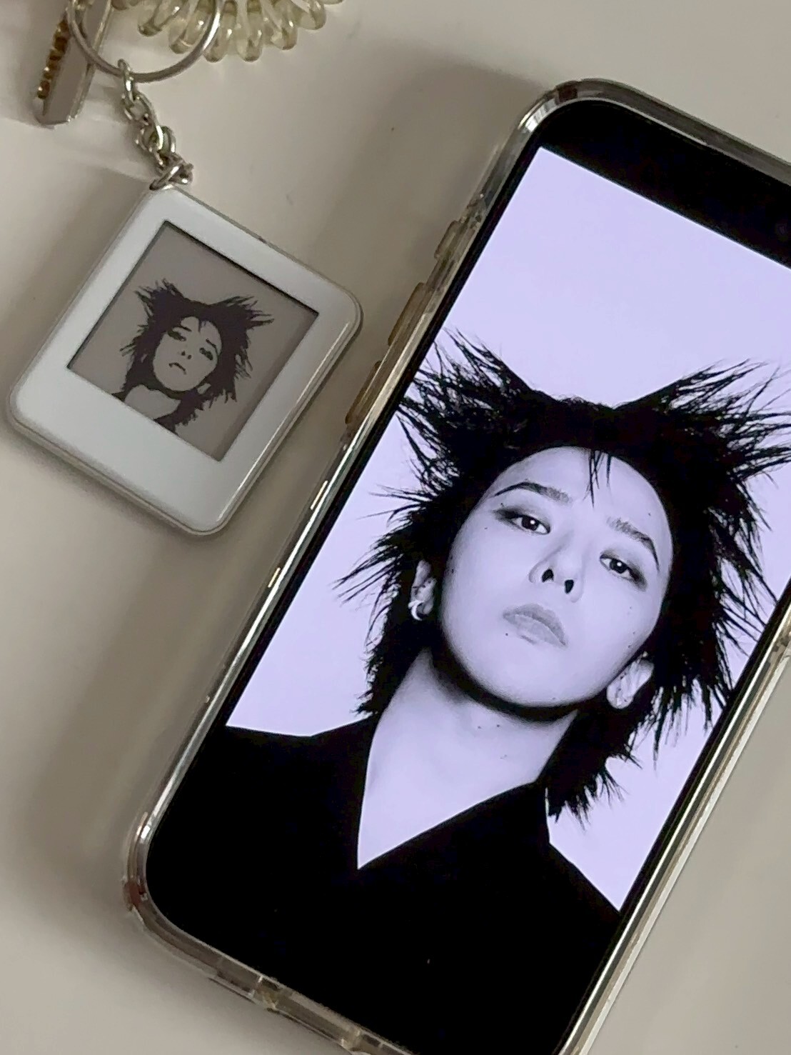 #現貨 NFC 感應鑰匙圈  百變鑰匙圈 愛豆照片 無限替換使用