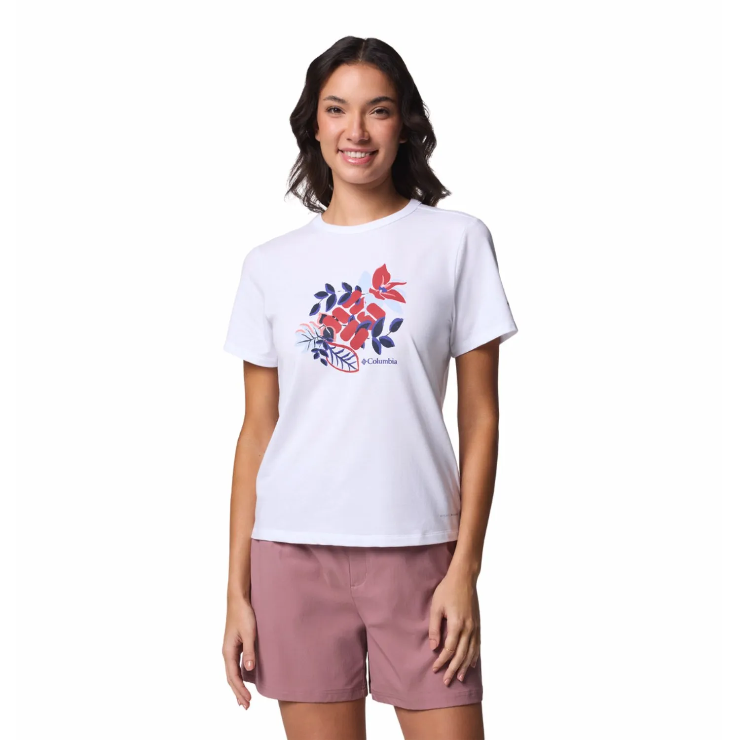 Columbia -  女裝 Sun Trek 排汗防曬短袖T恤
