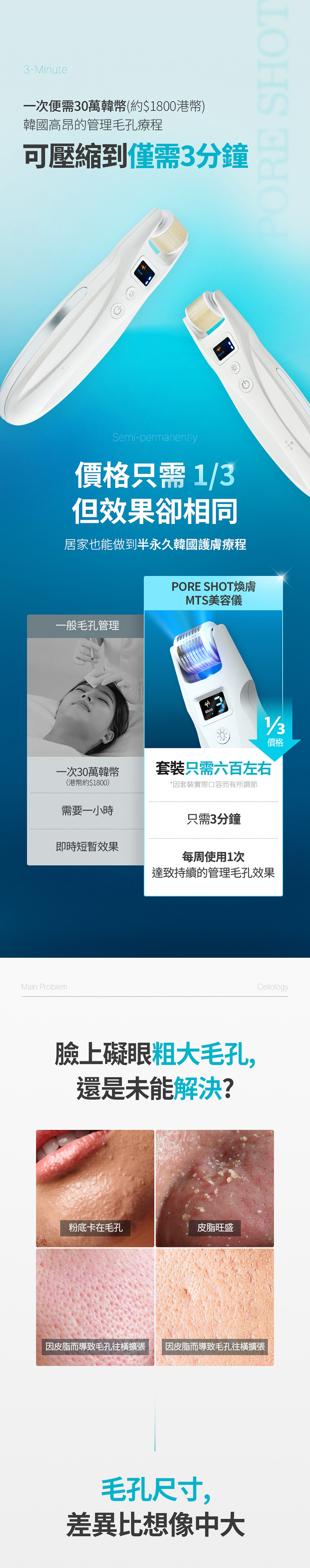 【早い者勝ち】Cellology Pore Shot MTS 美容器 CELLOLOGY Pore Shot MTS Cartridge 4ea | OLIVE YOUNG Global