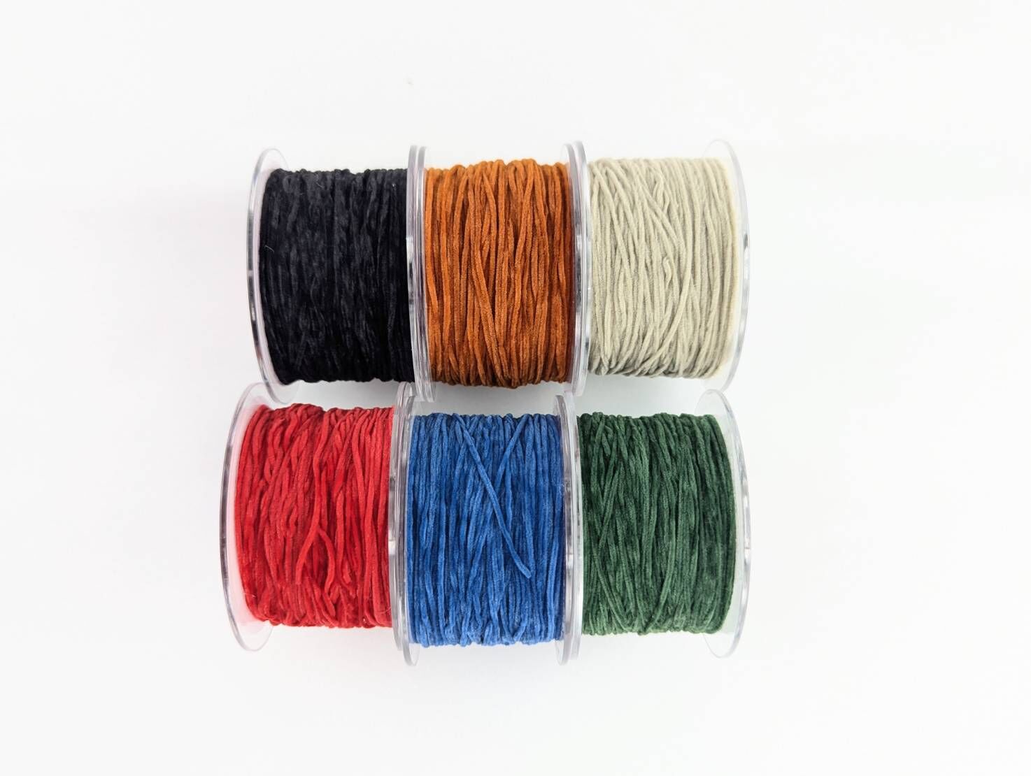 義大利 天鵝絨線_絨毛繩/1mm_50碼_6款色系