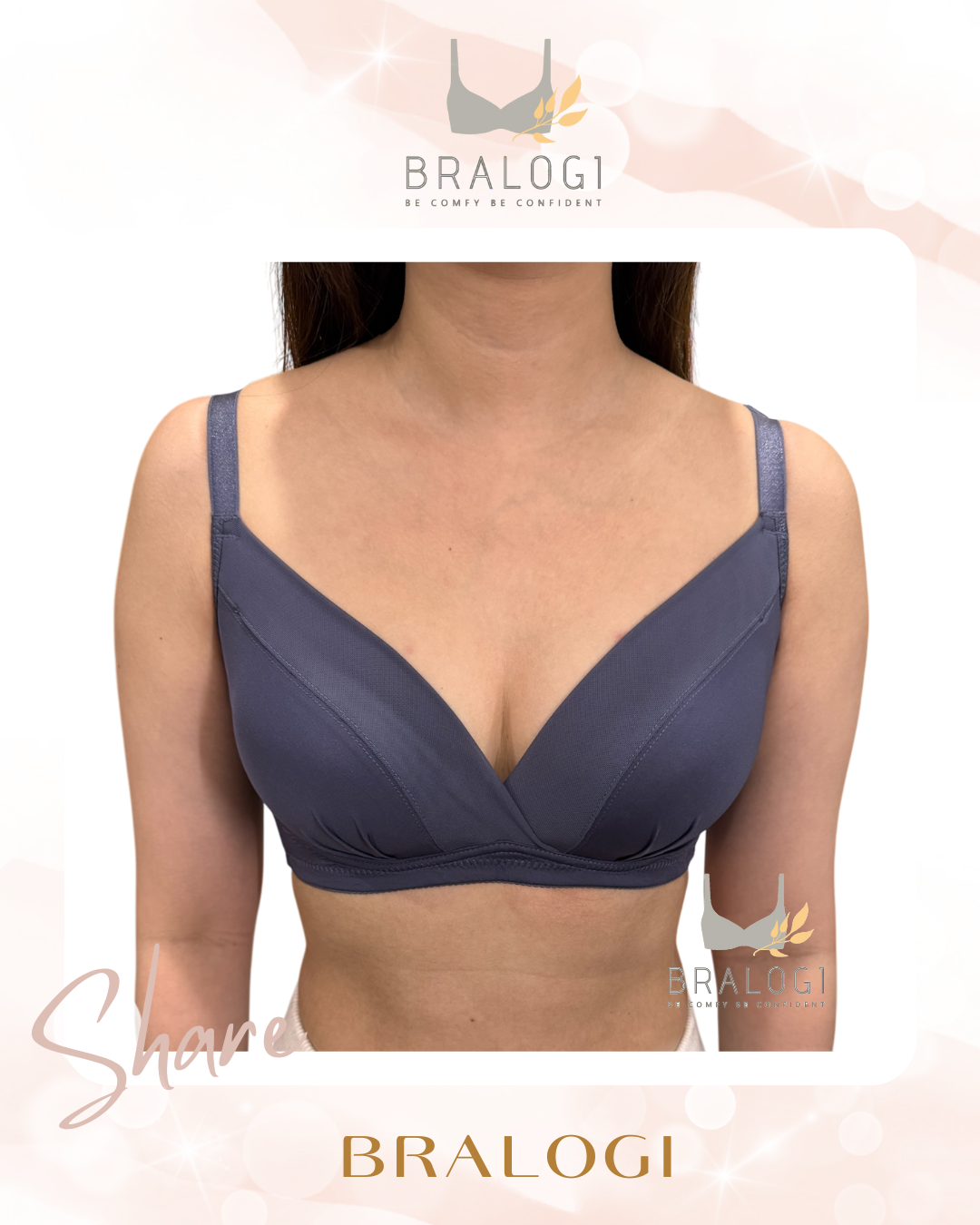 6992 無鋼圈涼感無痕 B-D罩