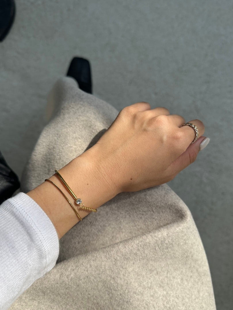 SS asymmetric bracelet