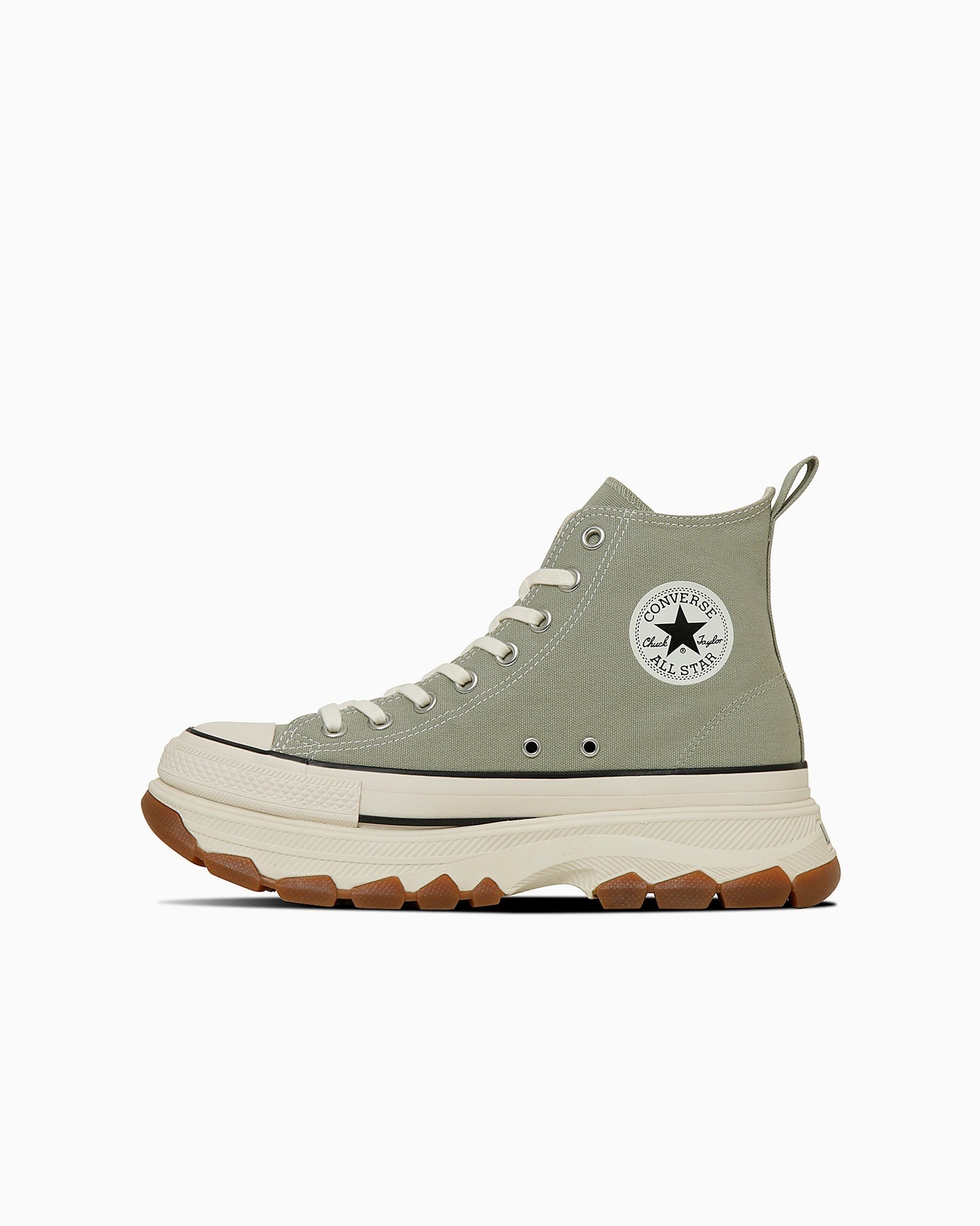 預購┃CONVERSE ALL STAR TREKWAVE Z HI 高筒 拉鍊 厚底 增高 鼠尾草綠
