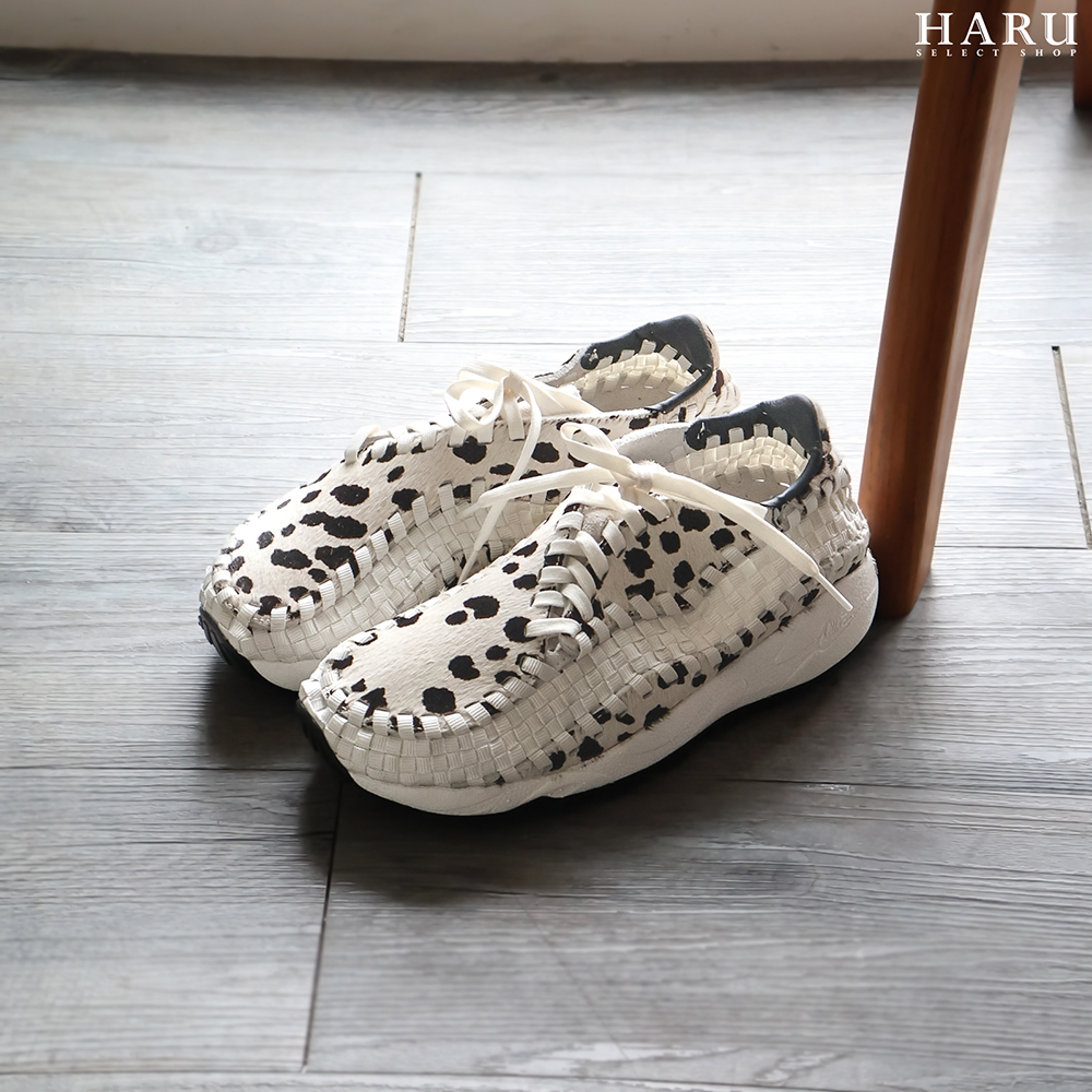 NIKE FOOTSCAPE WOVEN "SAIL & BLACK" 白黑 乳牛 編織 有男生尺寸 女生復古休閒鞋 FB1959-102