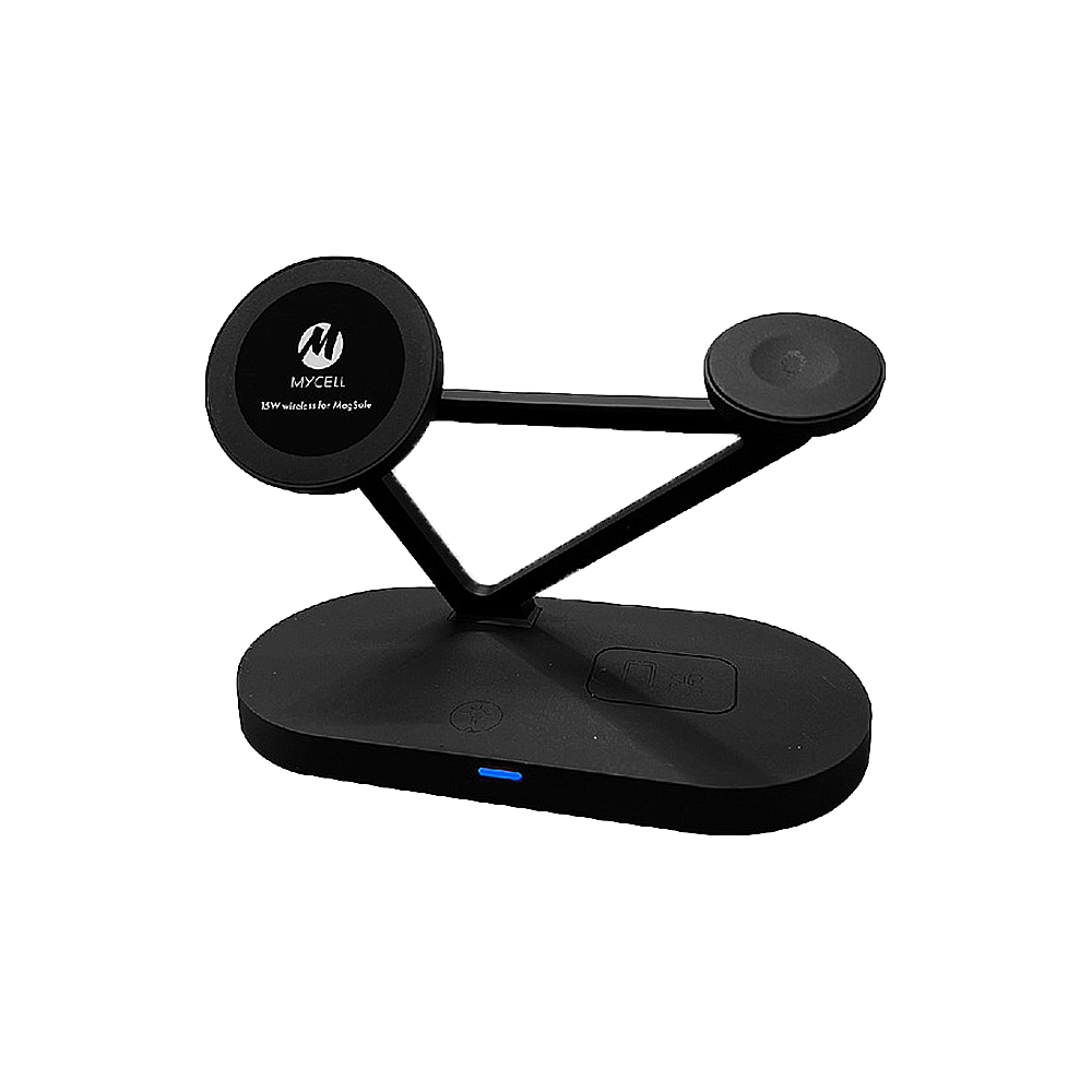 【MYCELL】Power Air 35W 3in1磁吸式無線充電立架