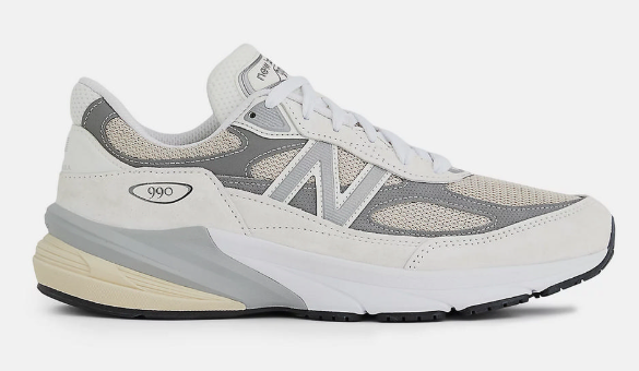 New Balance 990/Running Sneakers - Gray/White | Unisex Style – JUN25