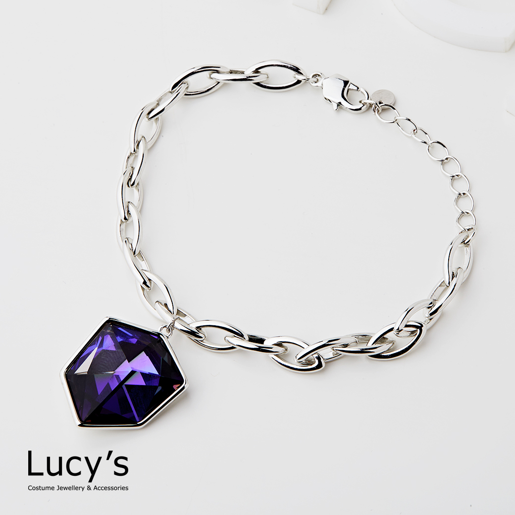 晶幻立方體 手鍊 (三色) (123206/123207/123208)