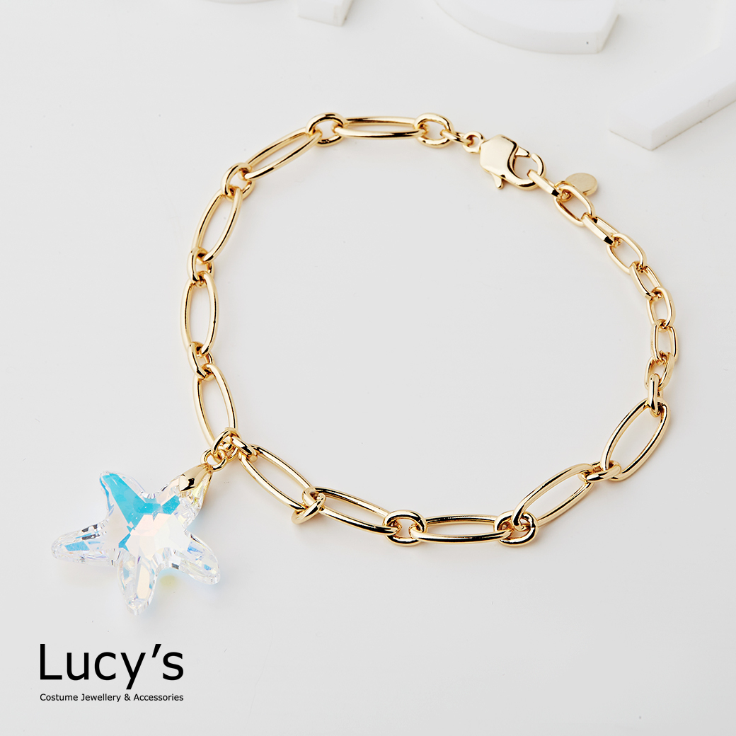 晶漾海星 手鍊 (二色) (123202/123203)