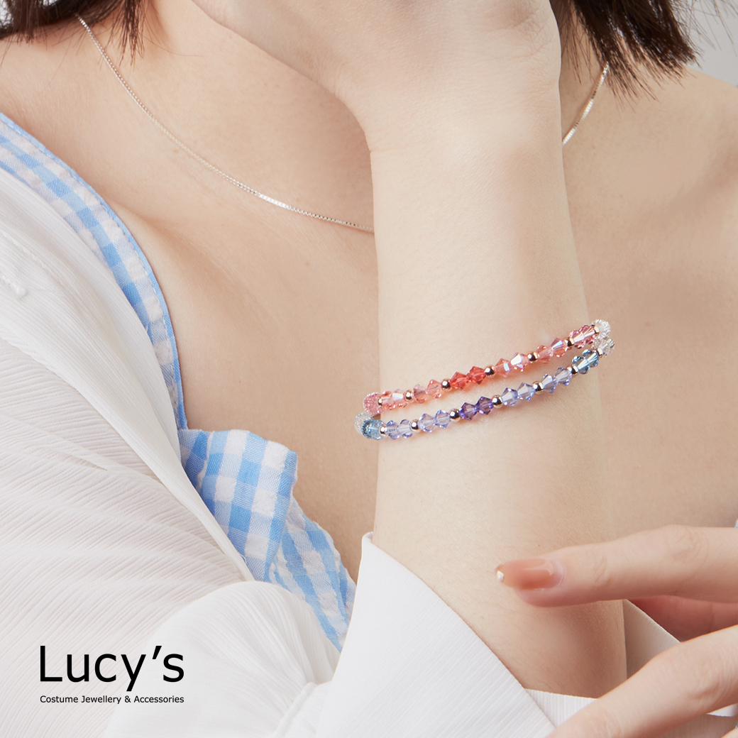 粉嫩漸層 手鍊 (三色) (125012/125013/125014)