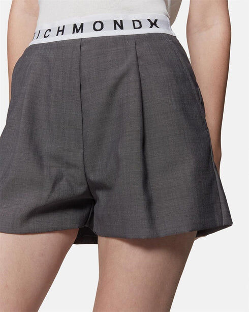 【RICHMOND X】寬版LOGO褲頭短褲