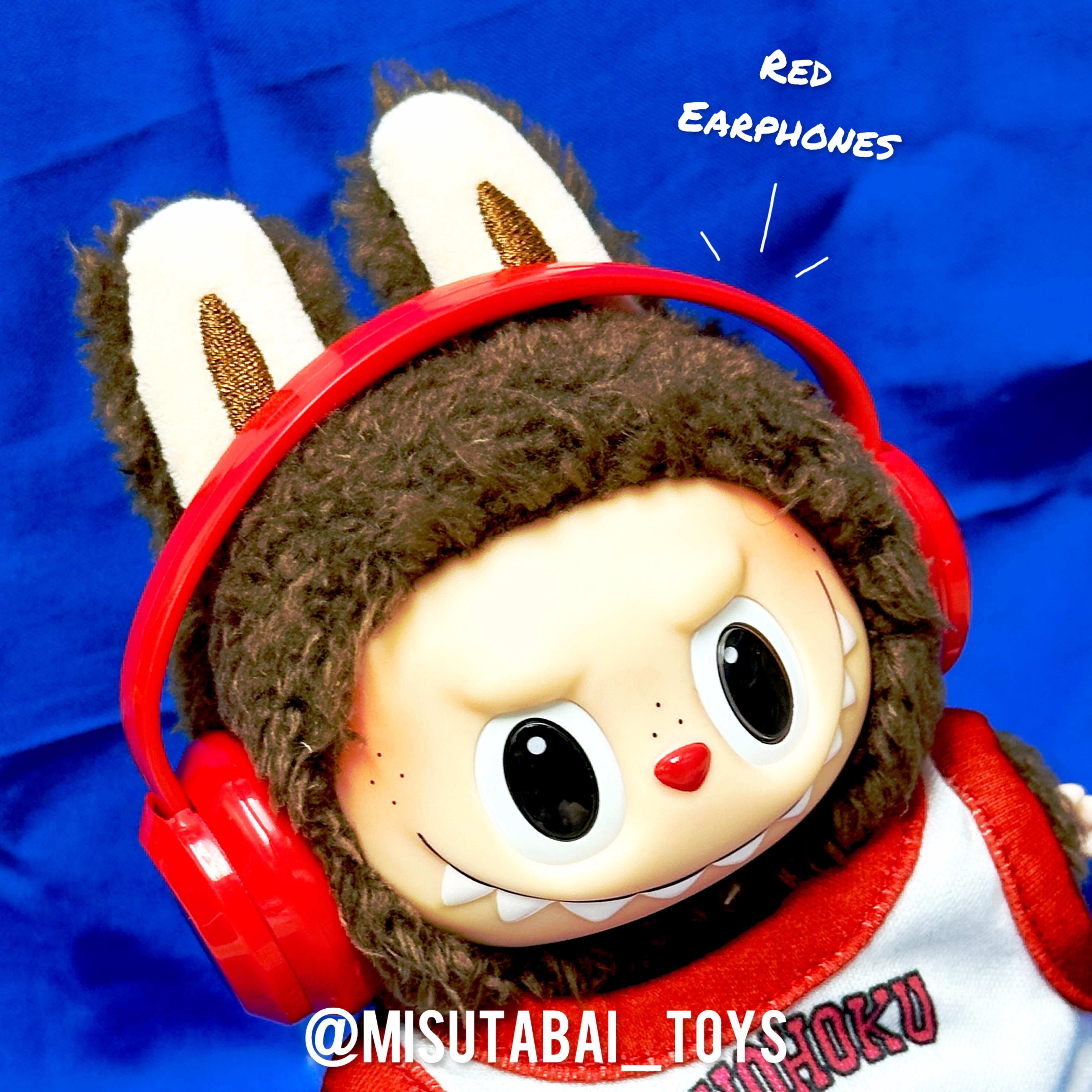 Doll Outfit Accessories AS18 - Red Earphone