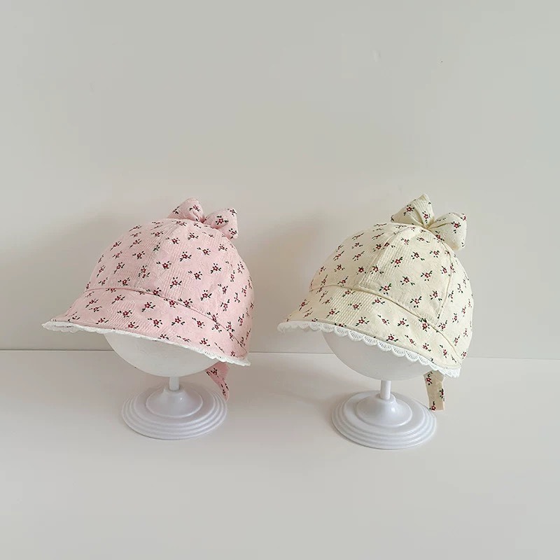 花園蕾絲蝴蝶帽