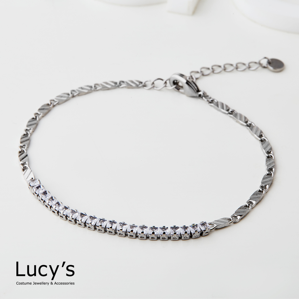 輕奢排鑽 手鍊 (三色) (124679/124680/124681)