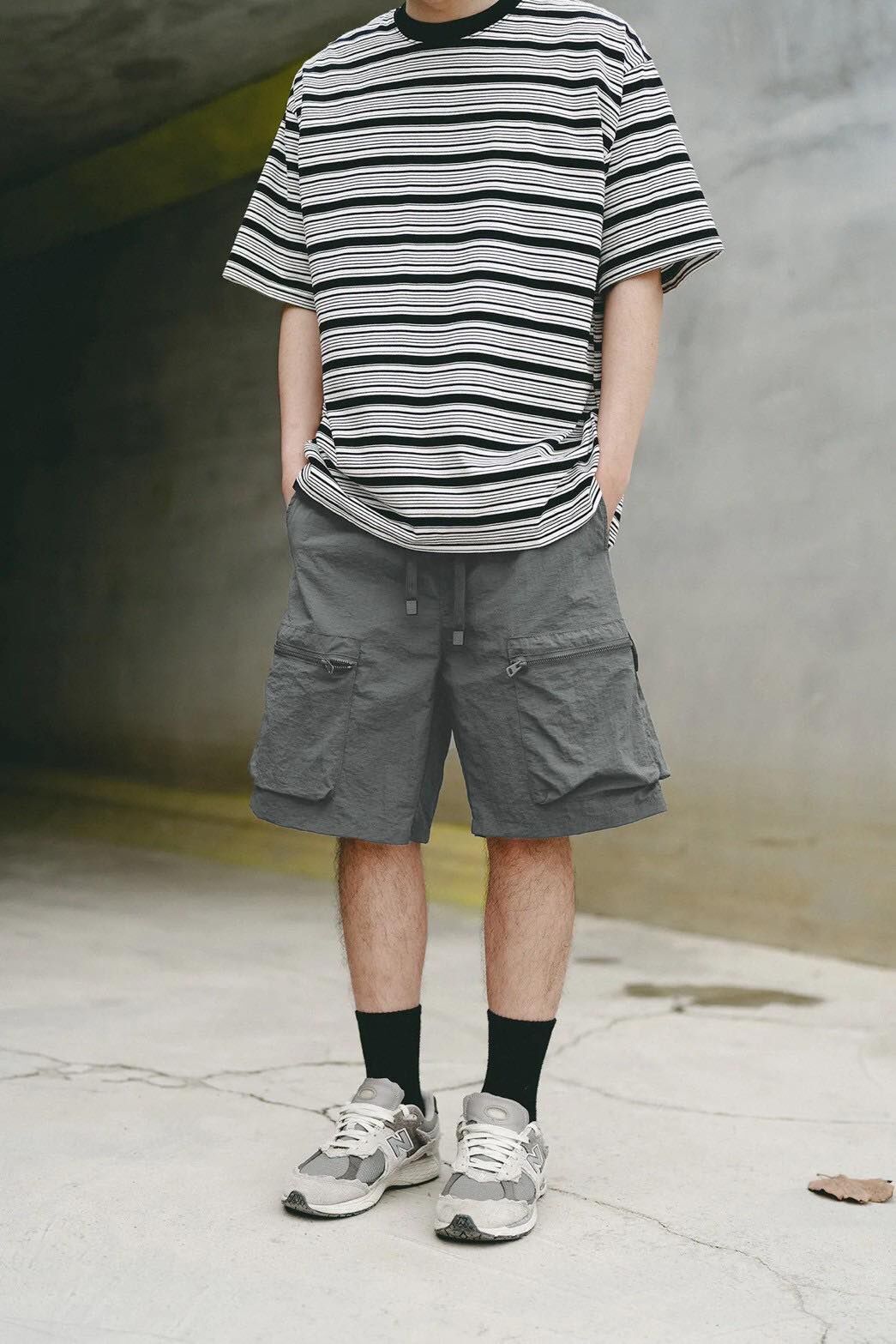 夏季防潑水薄款工裝短褲 4色 ps55 ( G55 )