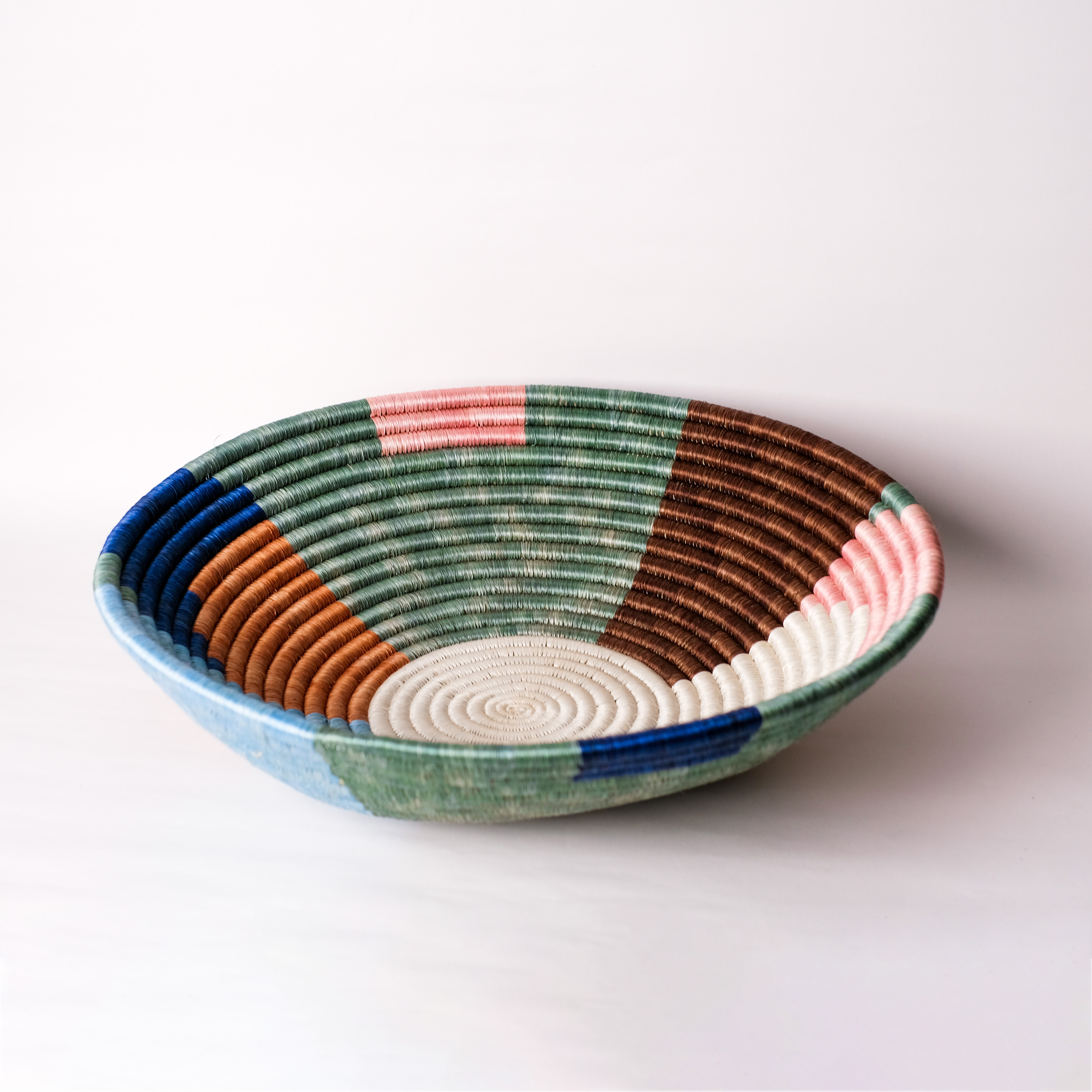 香草編織｜盤 A03｜盧安達