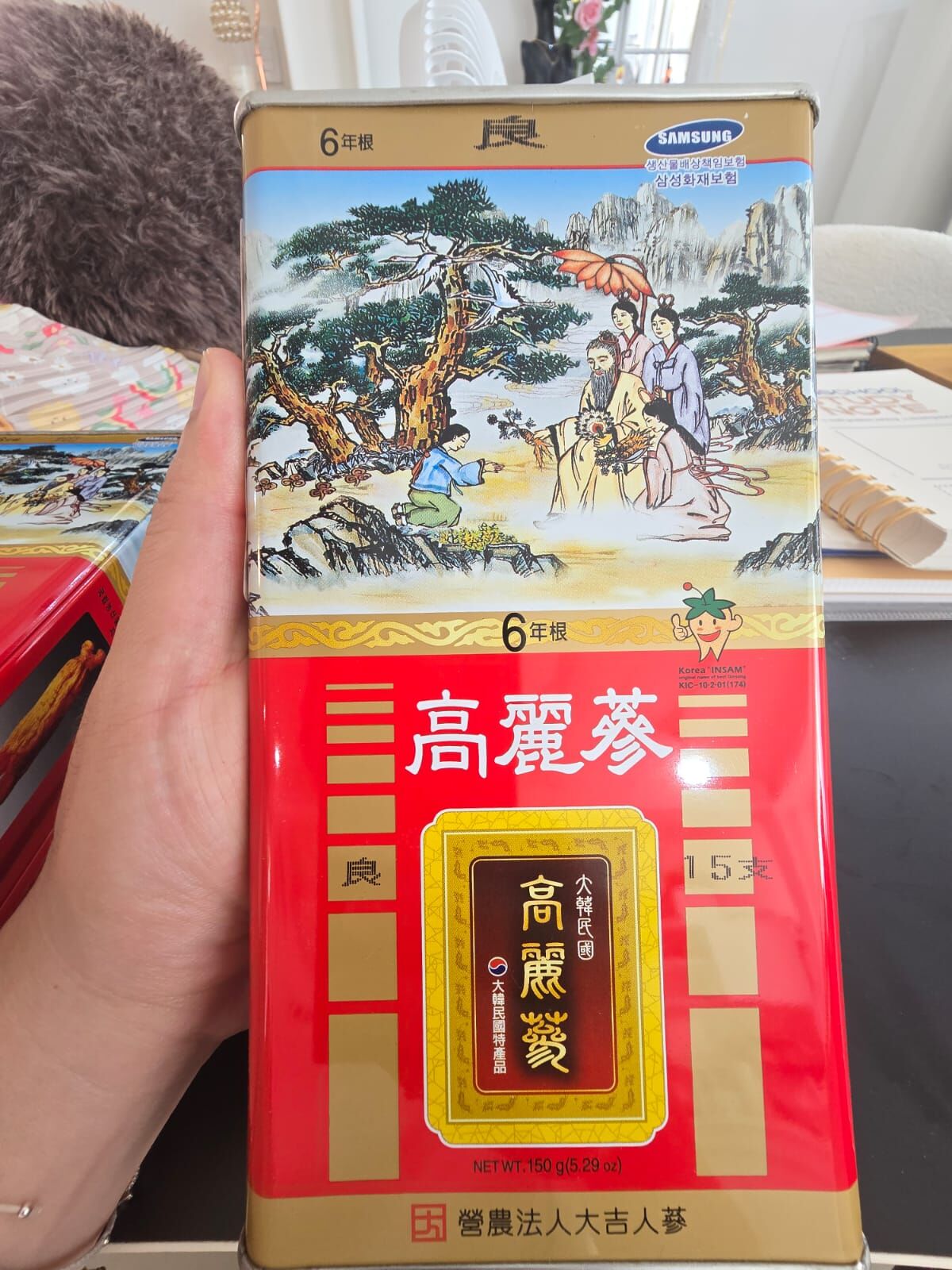 【直播】LL061820 良字高麗蔘 150g