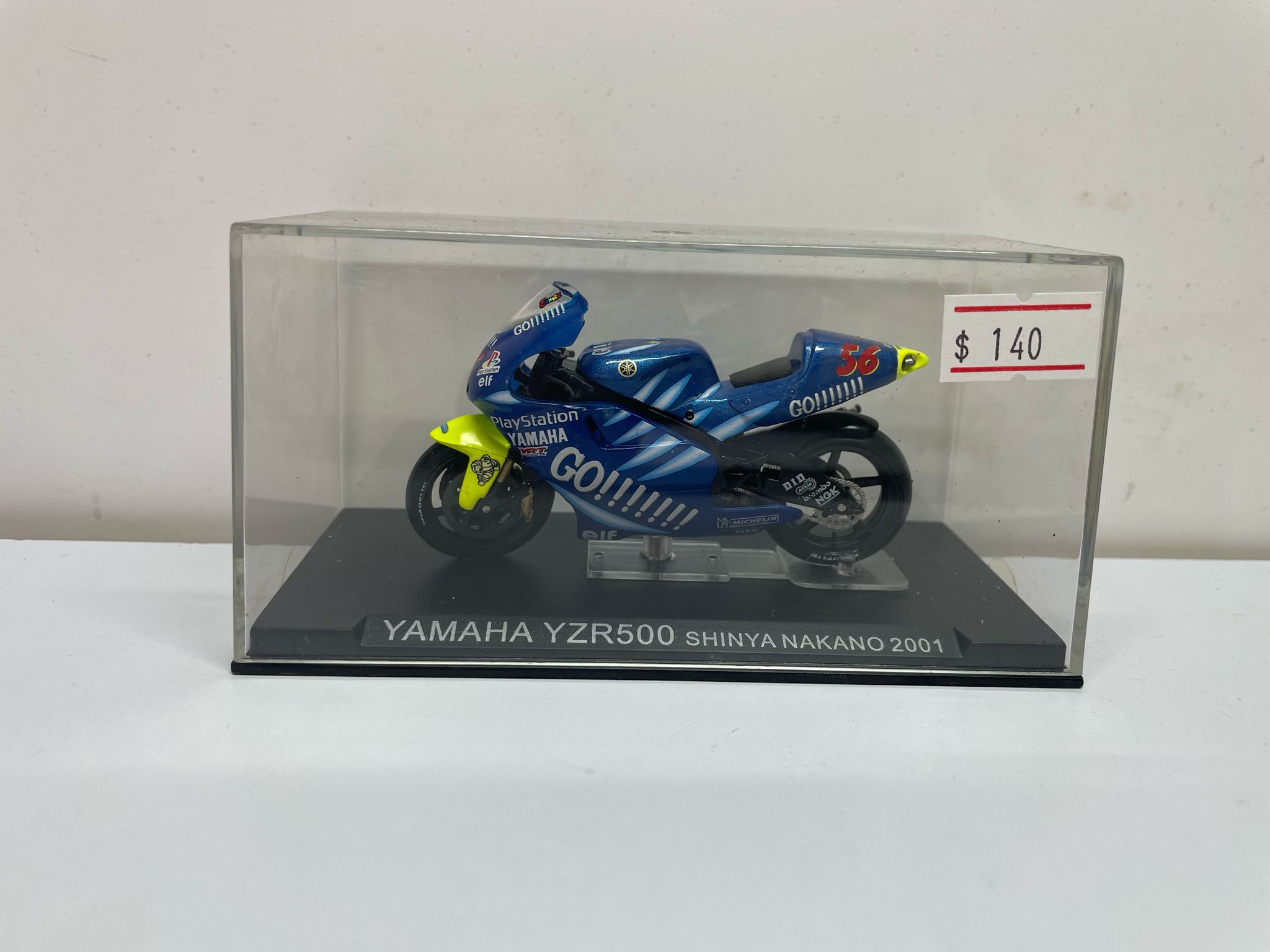 DEAGOSTINI 1/24 YAMAHA YZR500 SHINYA NAKANO 2001