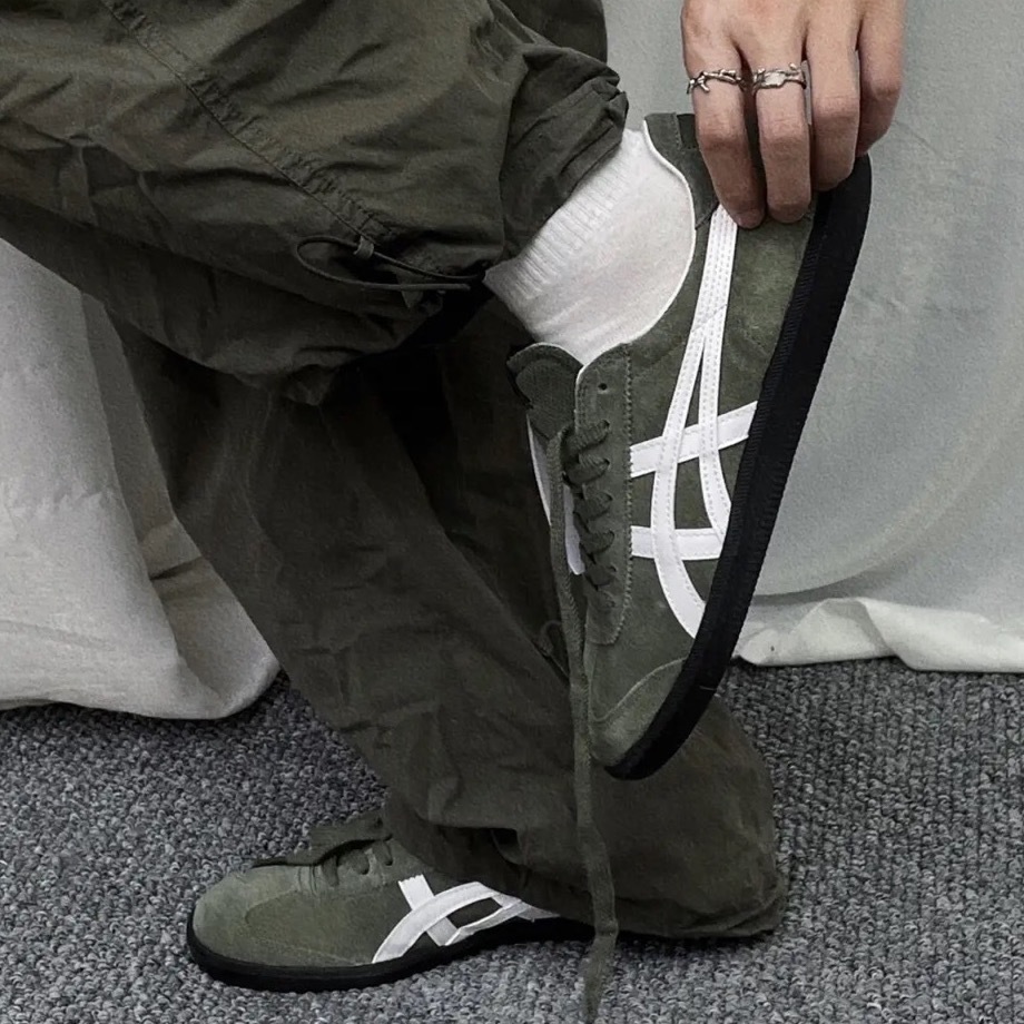 Onitsuka Tiger Tokuten 鬼塚虎 德訓鞋 軍綠灰 橄欖灰 復古 男女鞋 1183A907-300 / 預購