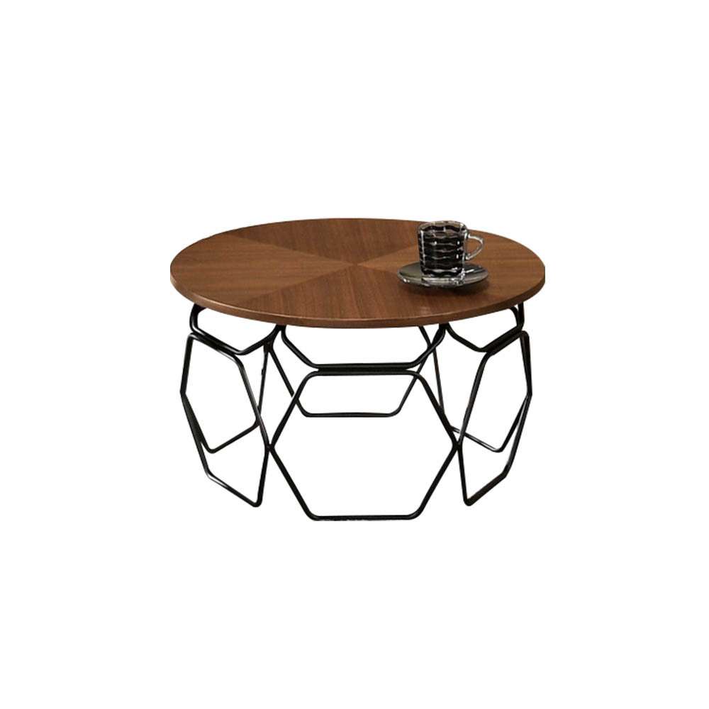 索恩2尺工業風圓型小茶几