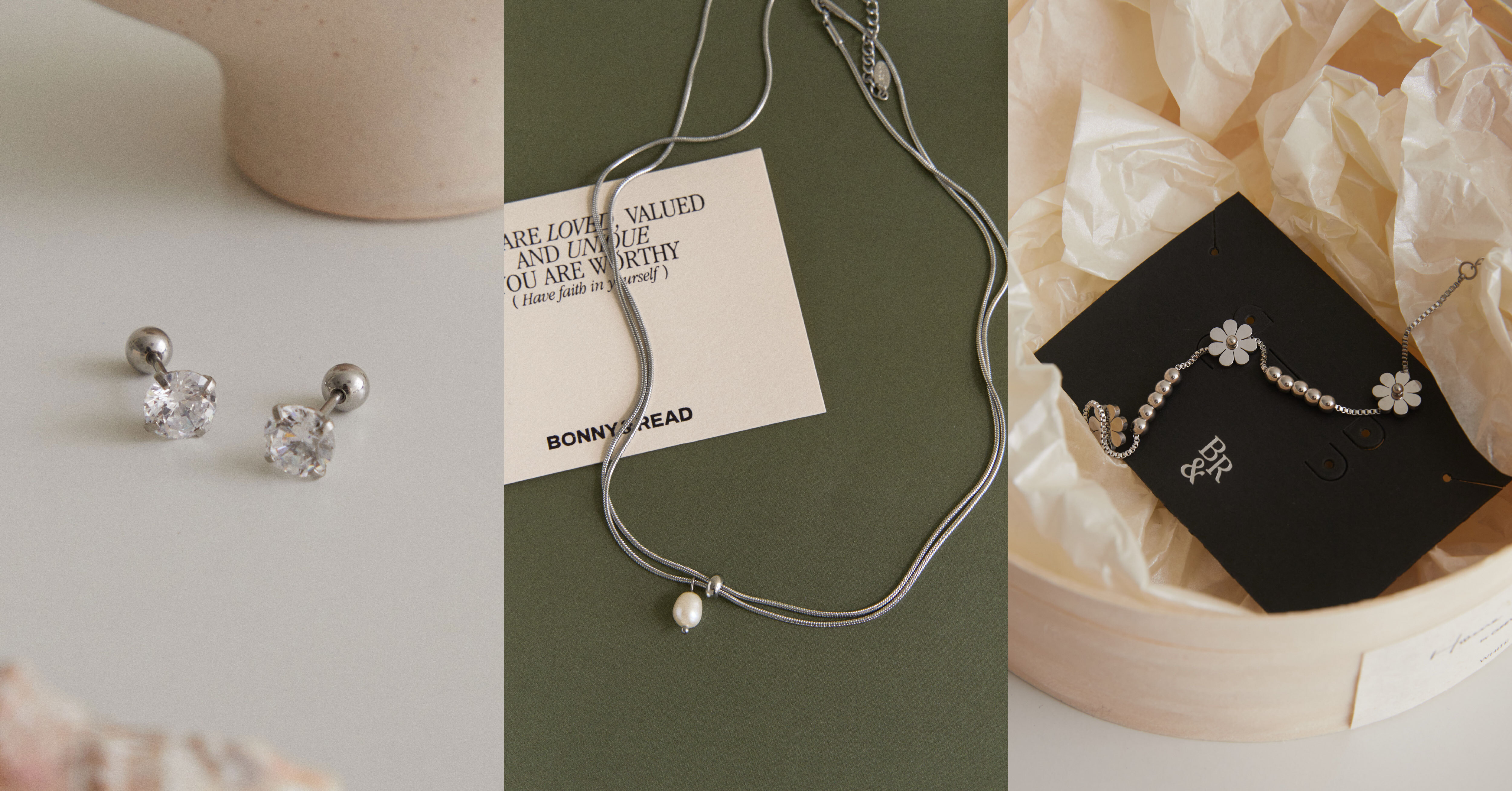 敏感肌友善 ⼀起認識鋼飾飾品 - BONNY&READ飾品