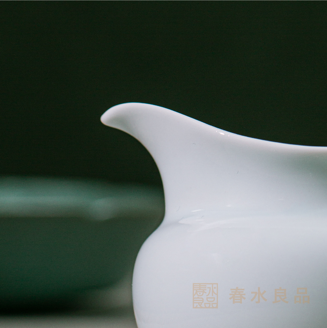 【匠心茶具】影青有耳茶盅｜秋山堂出品