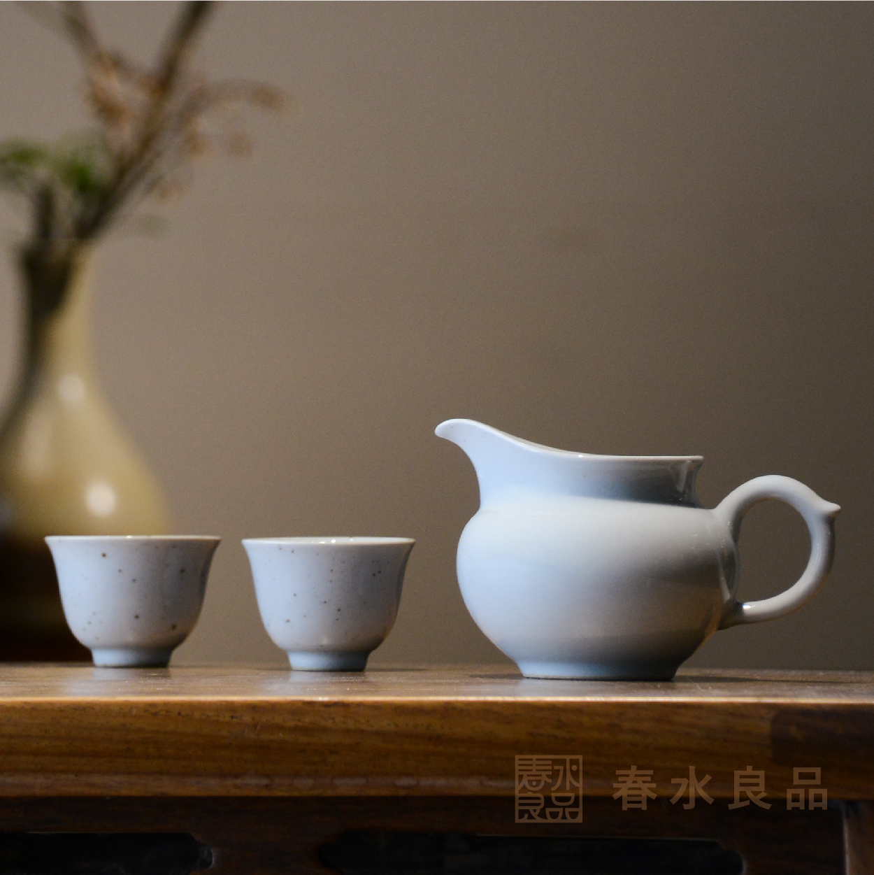 【匠心茶具】影青有耳茶盅｜秋山堂出品