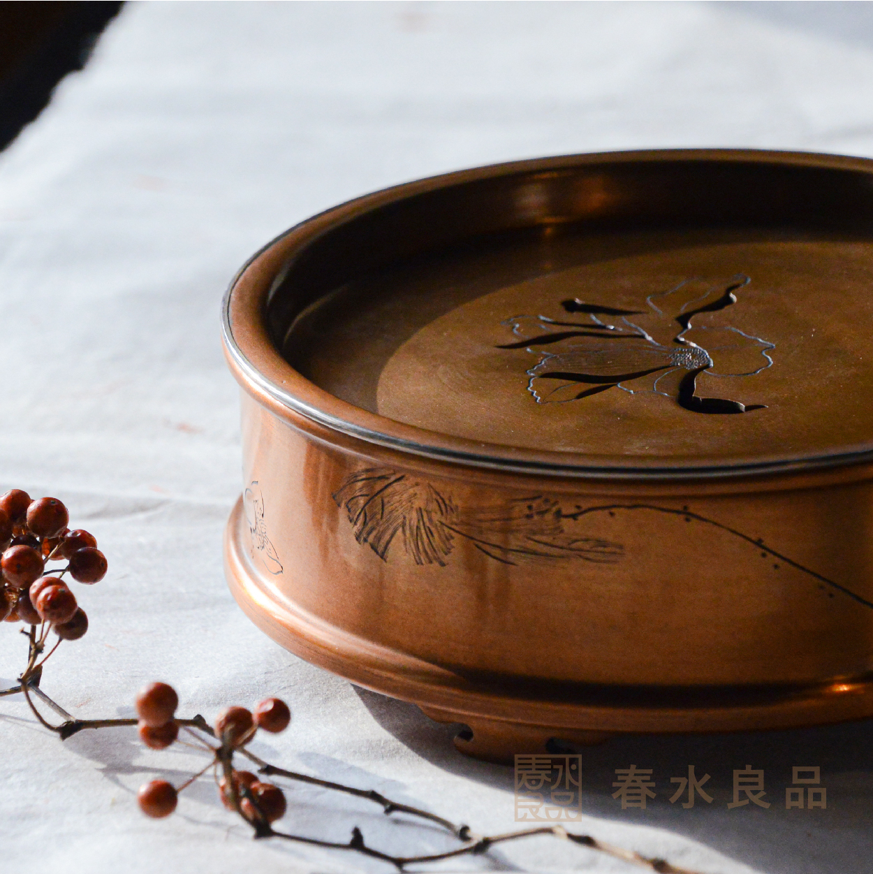 匠心茶具】銅雀臺雙層壺承｜秋山堂出品