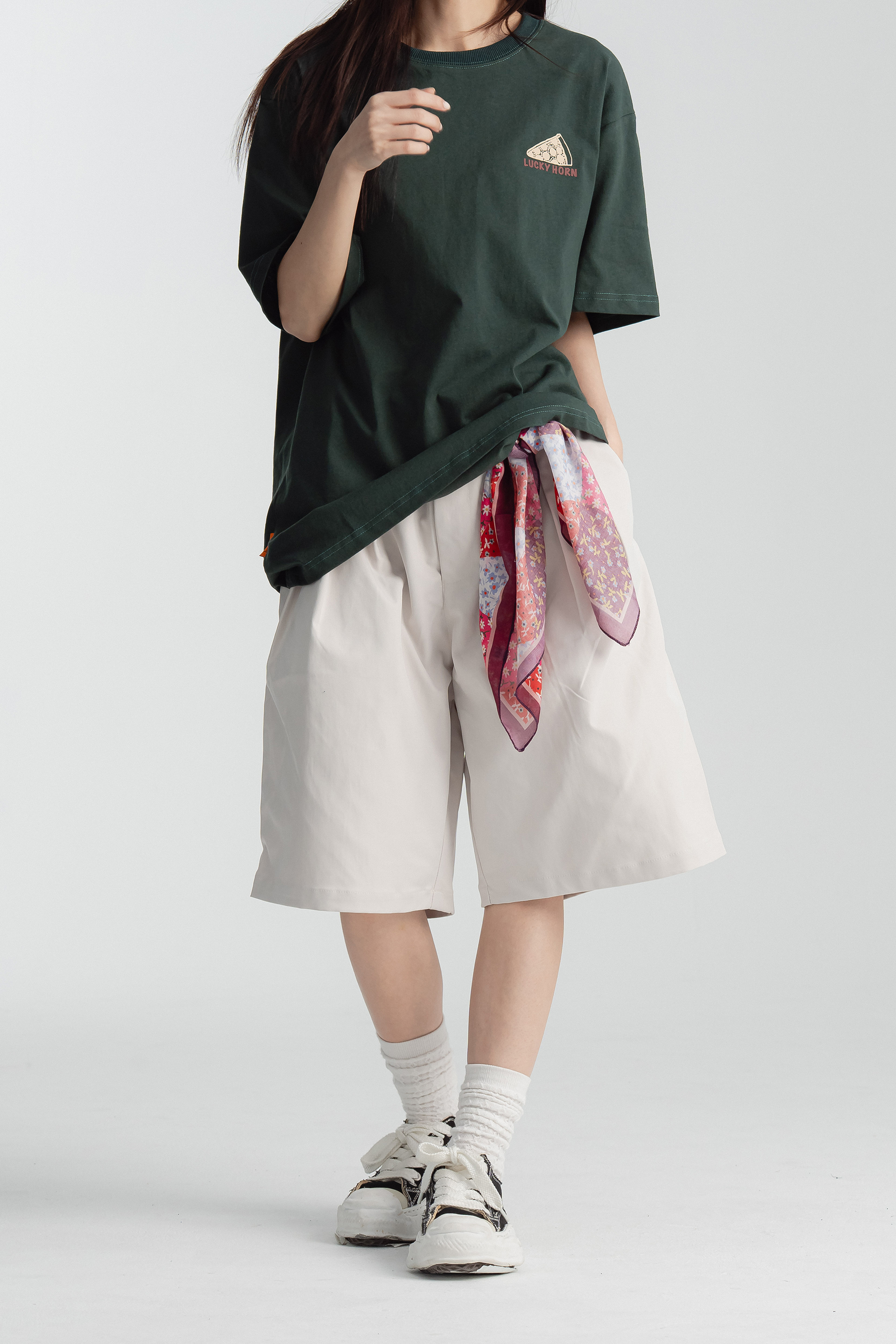 夏季休閒西裝六分短褲 3色