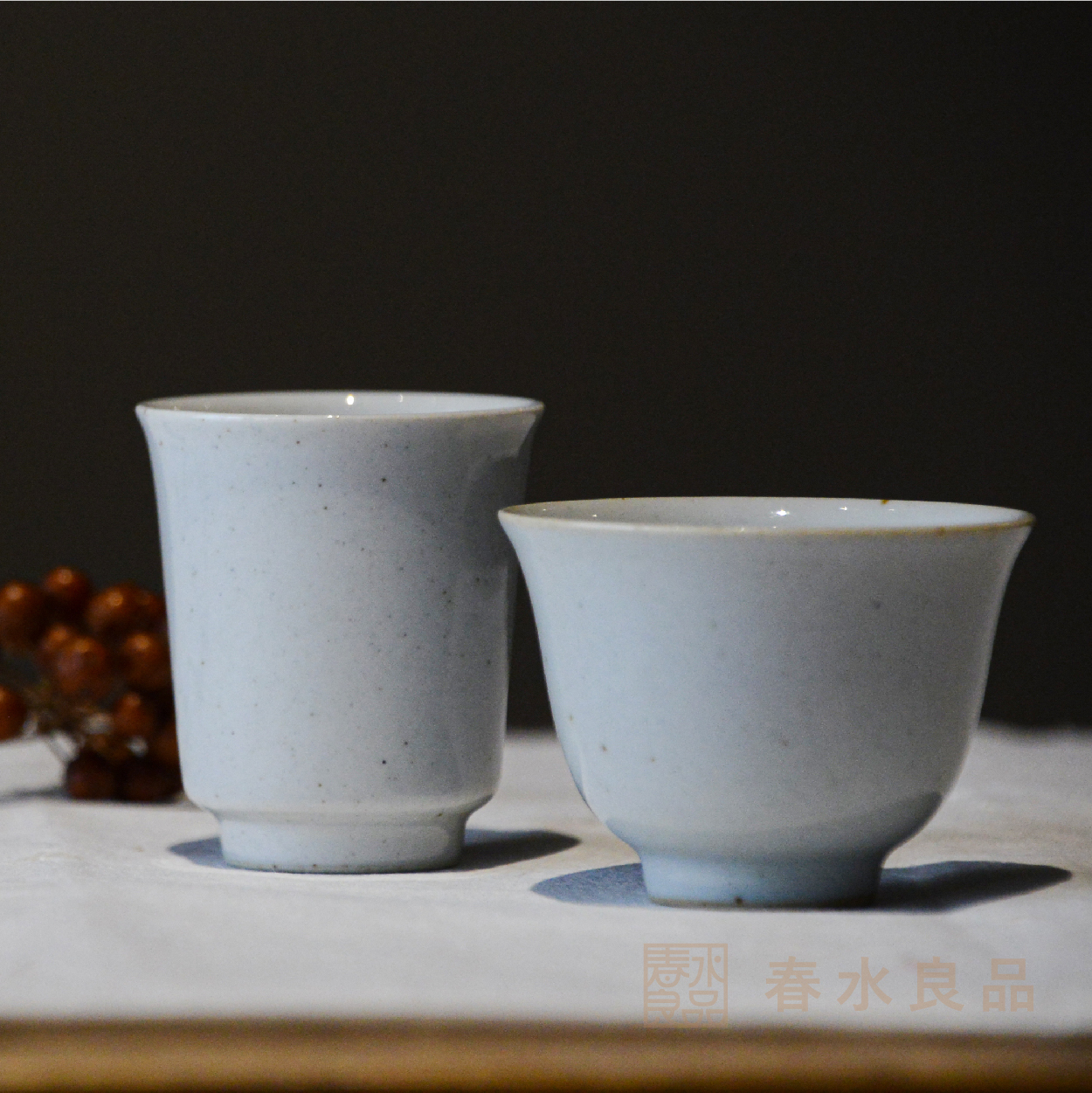 【匠心茶具】古韻灰釉聞香杯(2入)｜秋山堂出品