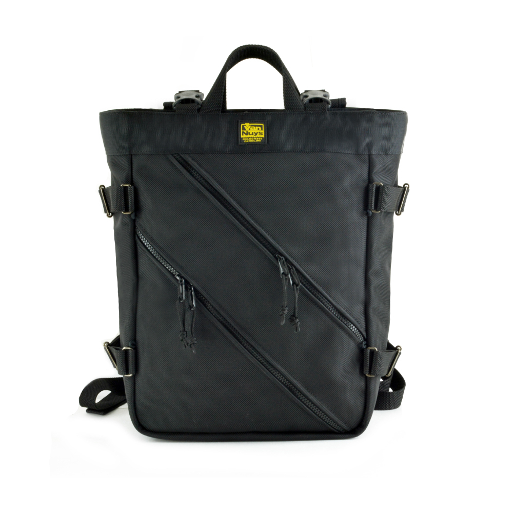 VanNuys D564 Double Zipper Tote Backpack
